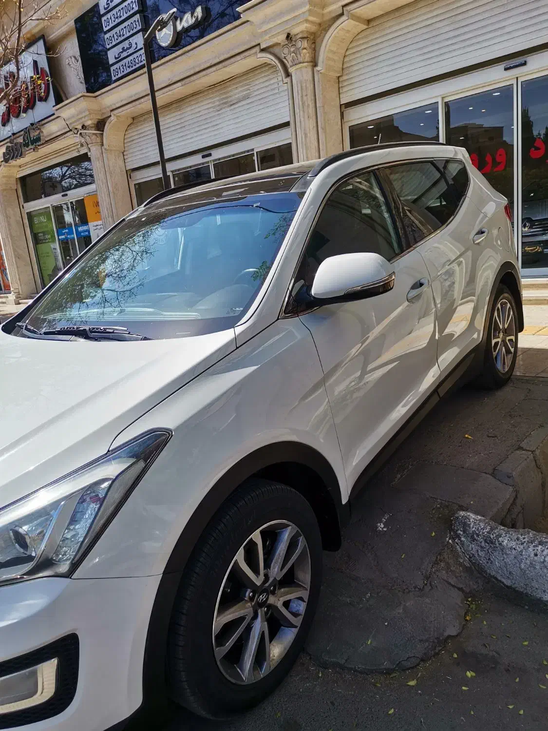 سانتافه 2015 نیمه فول|خودرو سواری و وانت|کرمان, |دیوار