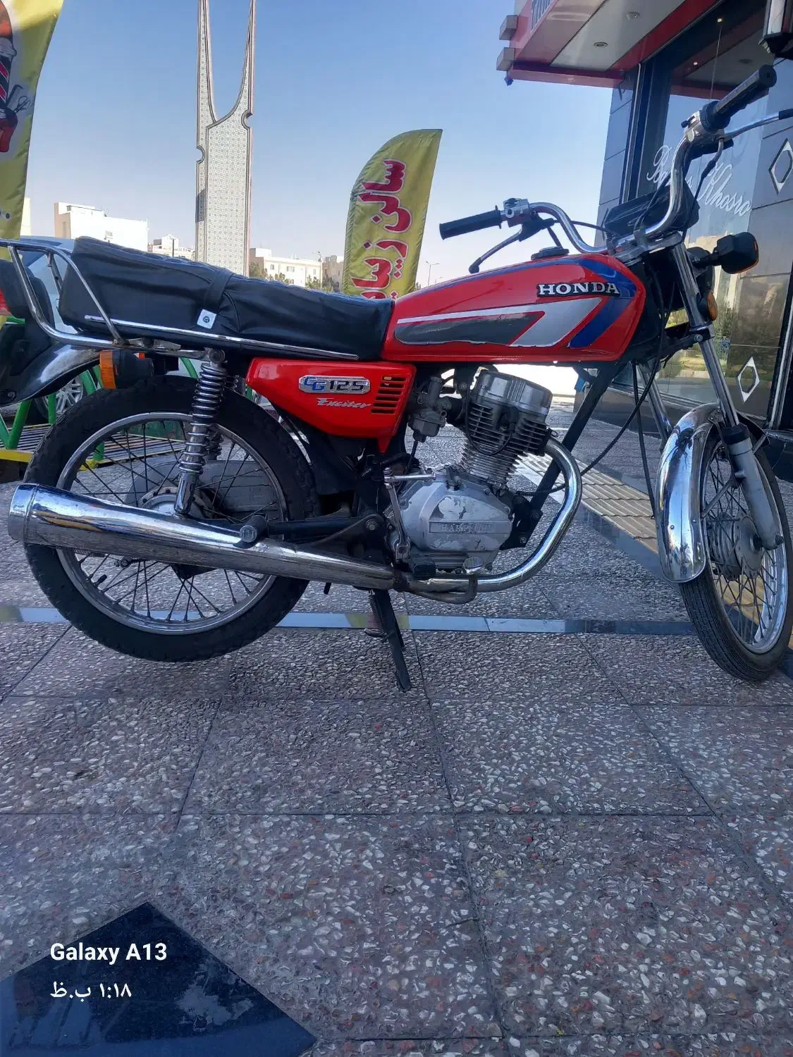 هوندا تکتاز ۱۲۵ پلاک ملی|موتورسیکلت|سمنان, |دیوار