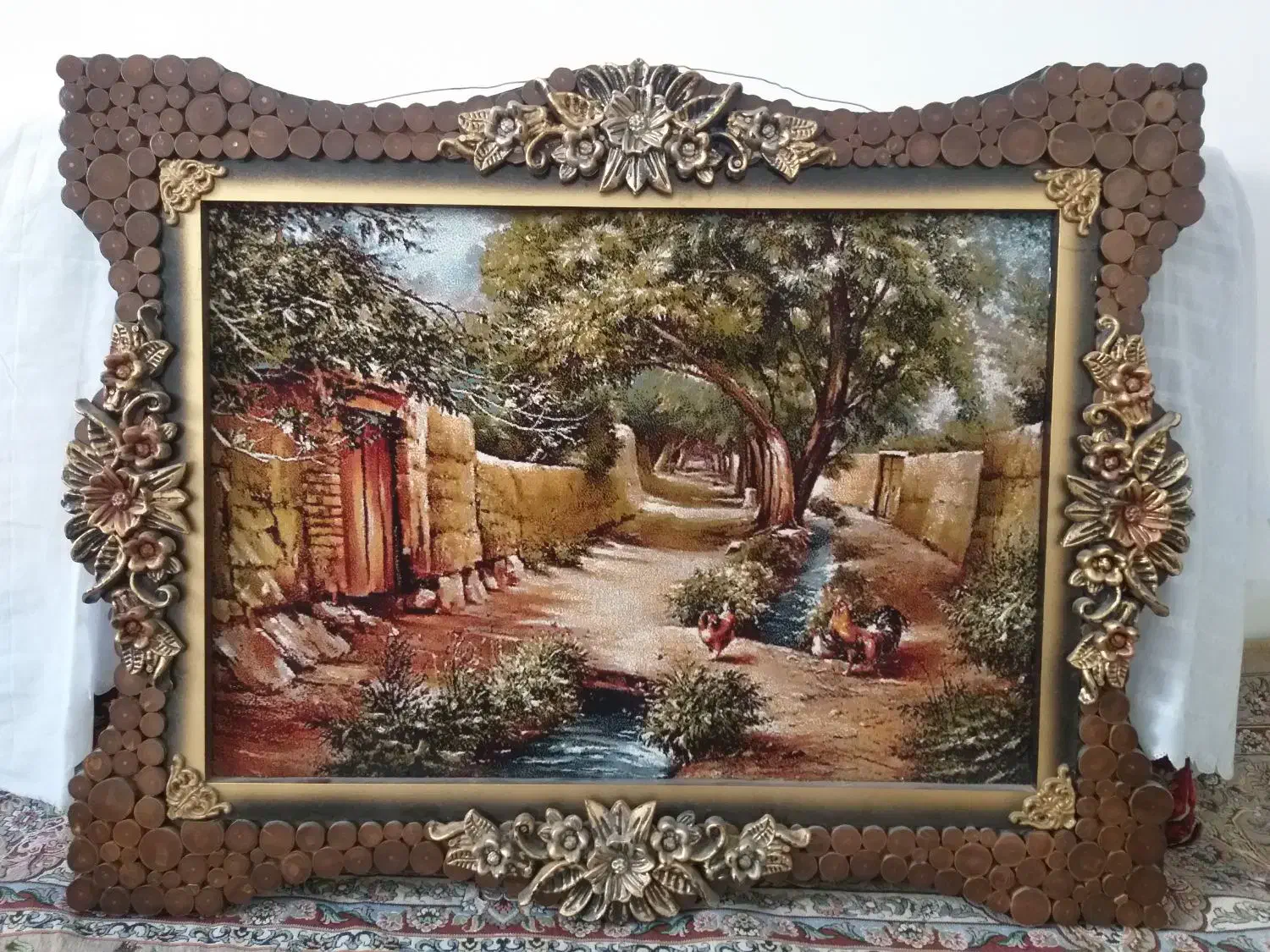 تابلو فرش ۶۰۰ هزار|تابلو فرش|همدان, |دیوار