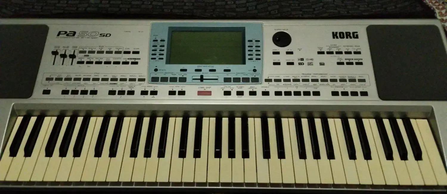 ارگpa50sd|پیانو، کیبورد، آکاردئون|اراک, |دیوار