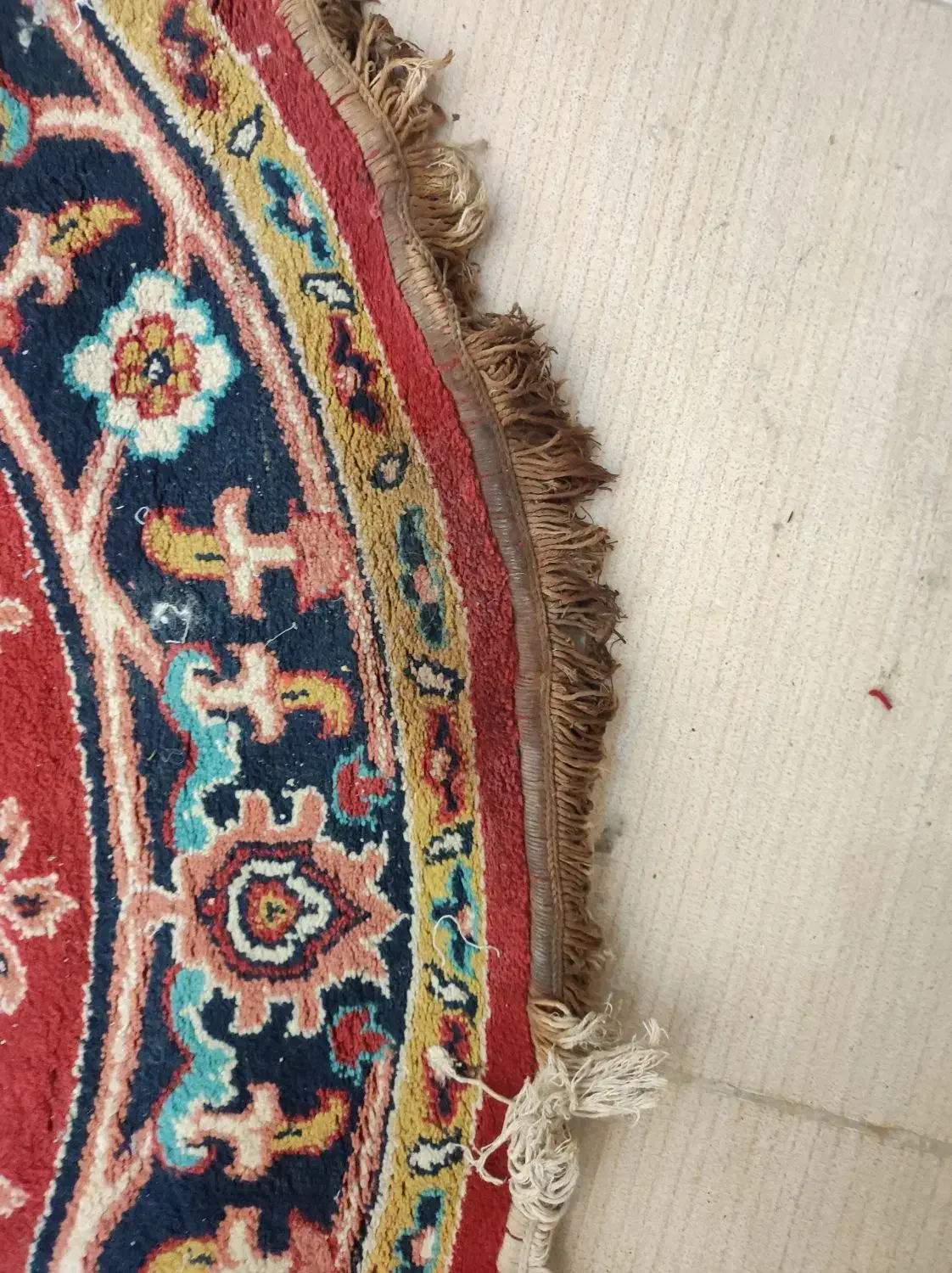 فرش 1/5متری گرد|فرش|تبریز, |دیوار