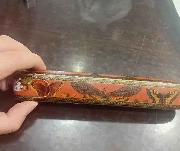 قلمدان قاجاری کهنه نقره|کلکسیون اشیاء عتیقه|تهران, فردوسی|دیوار