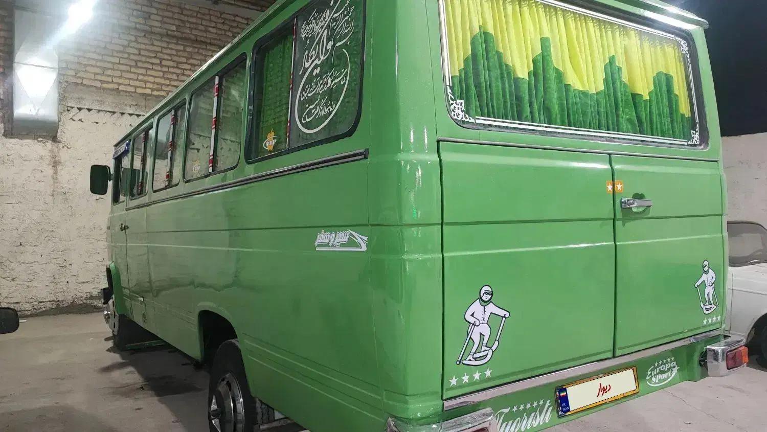 مینی بوس بنز مدل ۶۴ تک درب|خودرو سنگین|اصفهان, محمودیه|دیوار