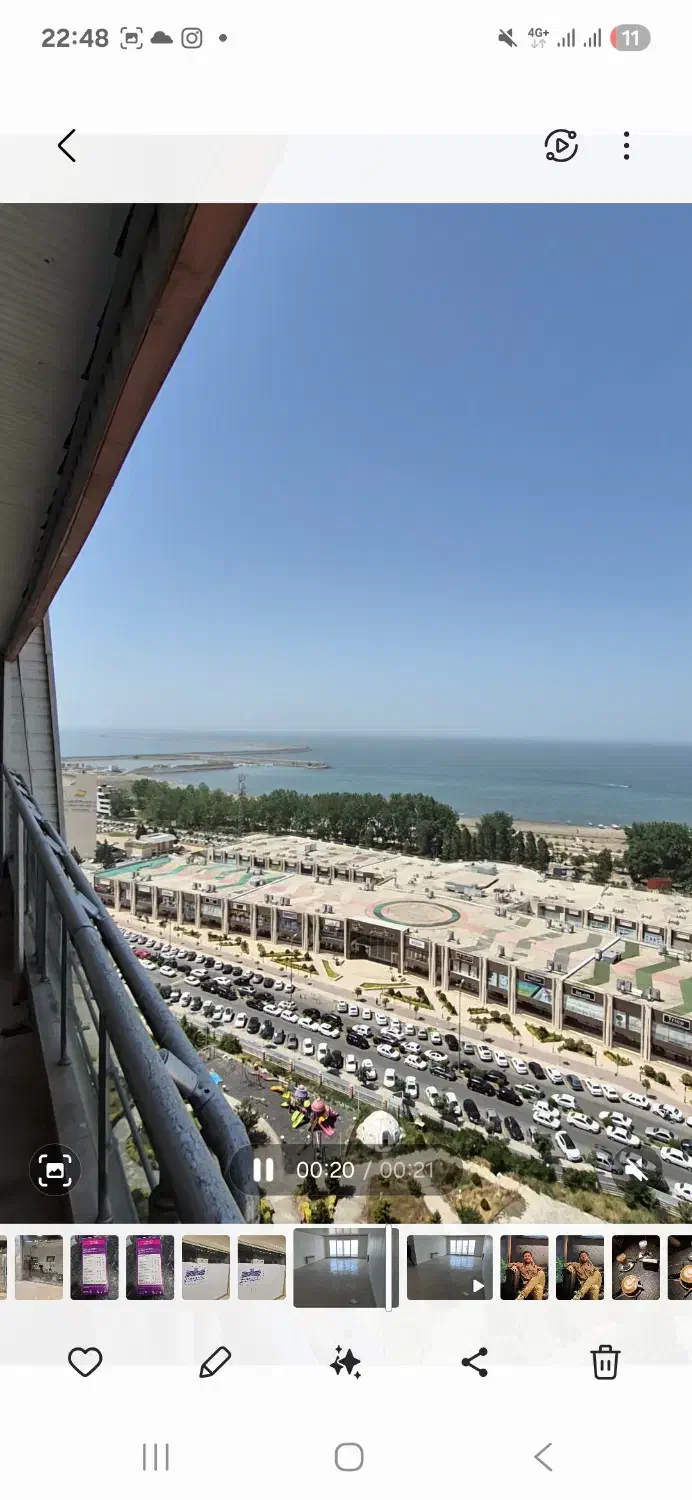 برج طاووس ۱۷۰ متر ویو دریا ط ۱۵|فروش آپارتمان|رشت, گلسار|دیوار