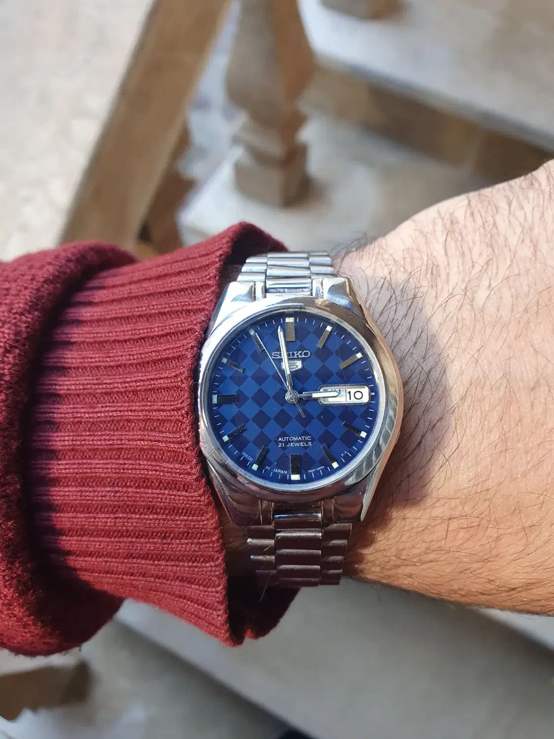 ساعت سیکو نبضی پشت شیشه ای|ساعت|گرگان, |دیوار