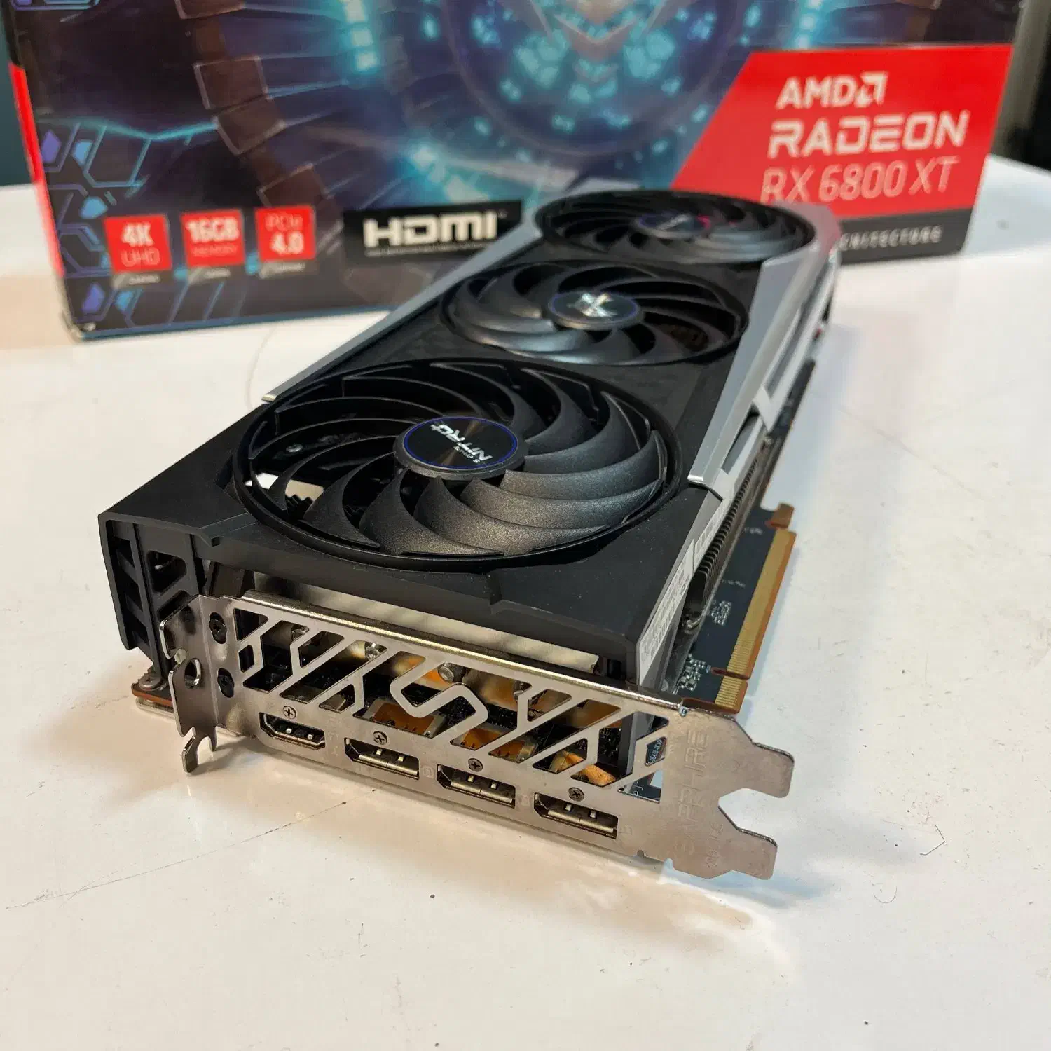 کارت گرافیک RX 6800 XT نیتروپلاس|قطعات و لوازم جانبی رایانه|مشهد, راهنمایی|دیوار
