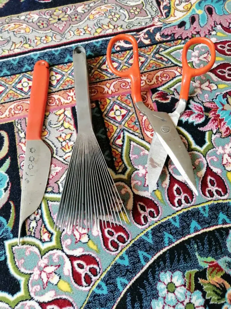چاقو فرشباف|فرش|قزوین, |دیوار