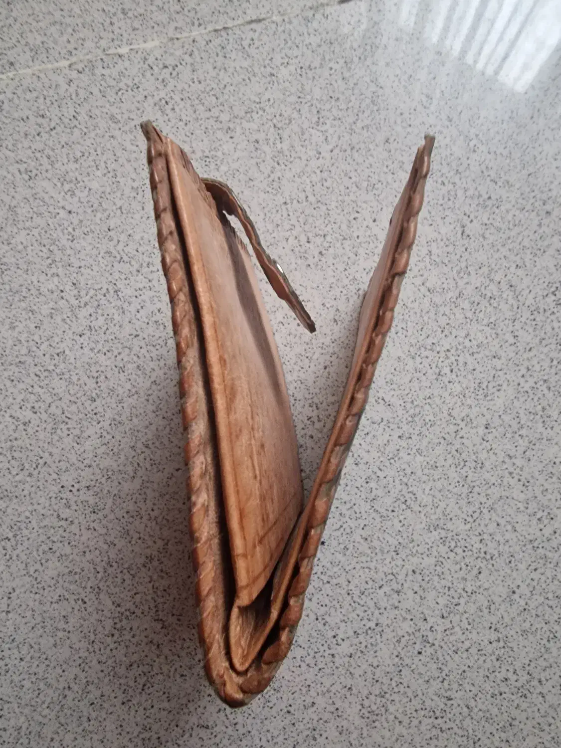 کیف پول /جیبی پوست کروکودیل دست دوز سودانی|کیف، کفش، کمربند|تهران, امانیه|دیوار