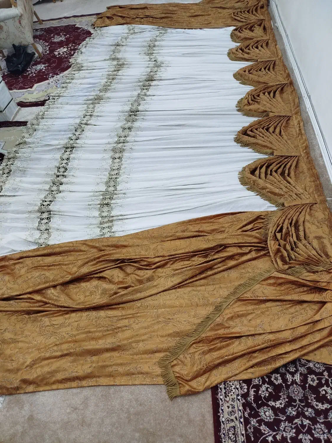 پرده|پرده، رانر، رومیزی|ایلام, |دیوار