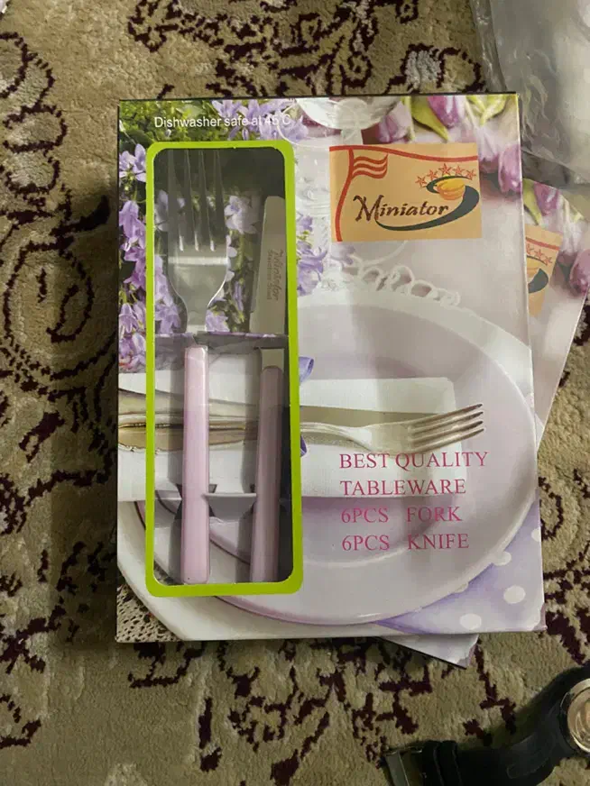 چاقو چنکال|ظروف سرو و پذیرایی|قم, شهرک امام حسین|دیوار