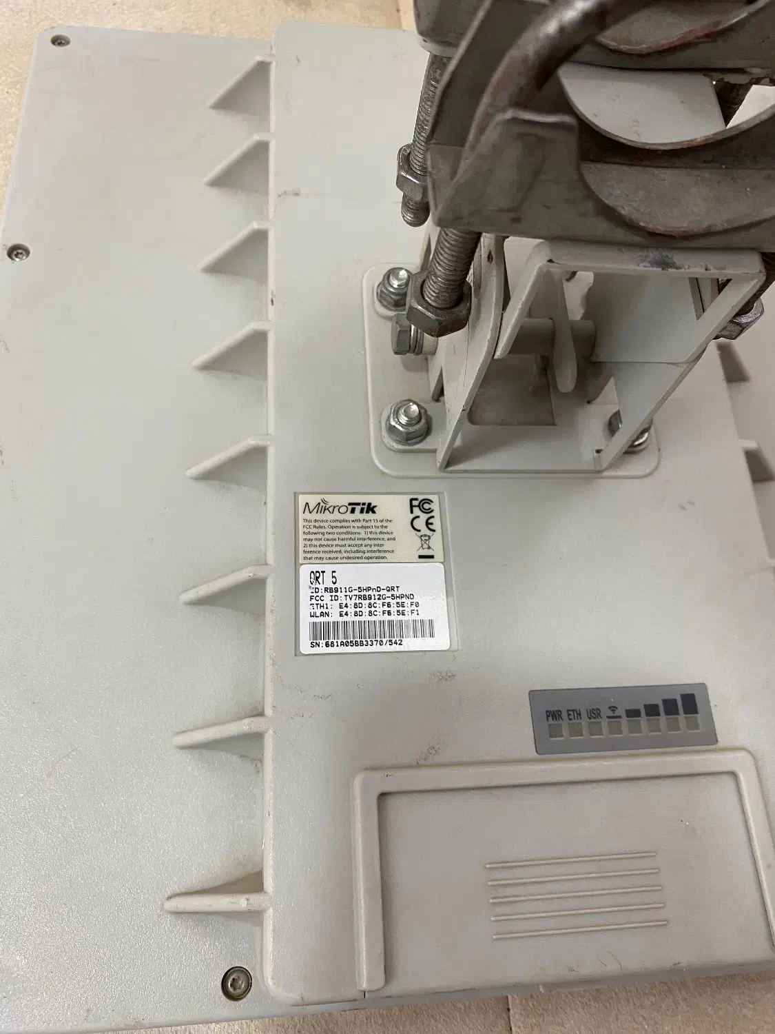 رادیو وایرلس mikrotik QRT5|مودم و تجهیزات شبکه|اهواز, شهرک دانشگاه|دیوار