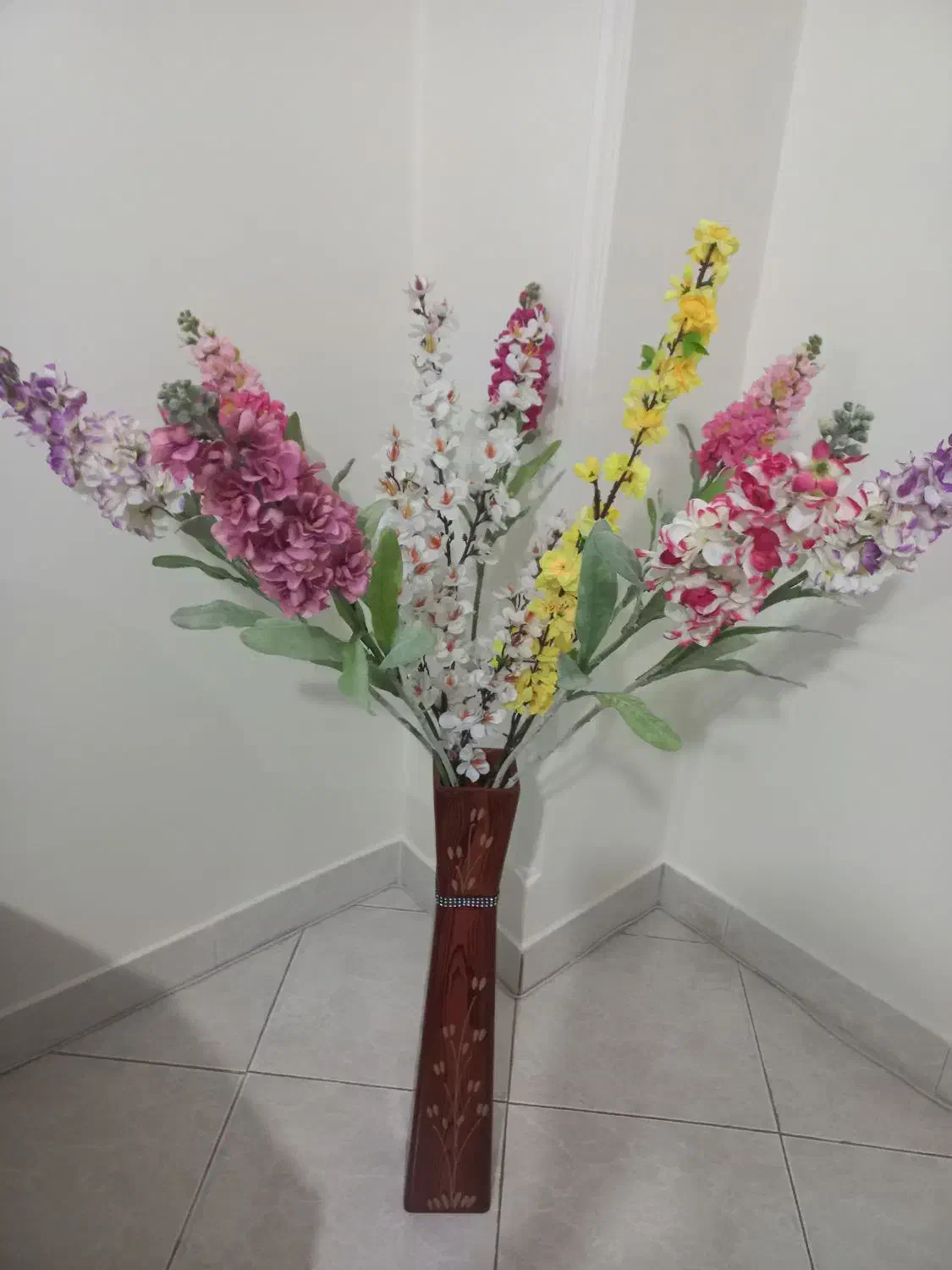 گل و گلدان مصنوعی|گل مصنوعی|ملارد, |دیوار