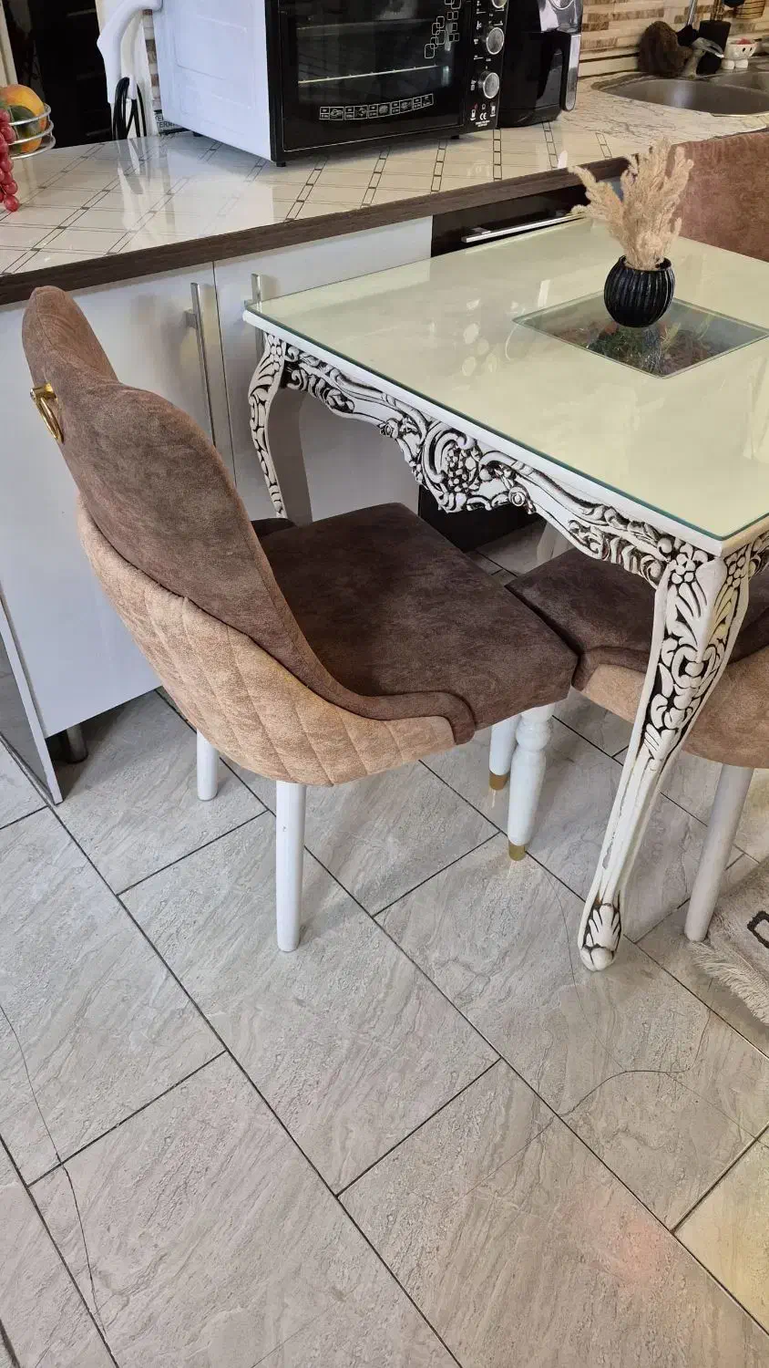 ۳ عدد صندلی ناهار خوری و میزبان چستر|میز و صندلی غذاخوری|تهران, سلسبیل جنوبی|دیوار