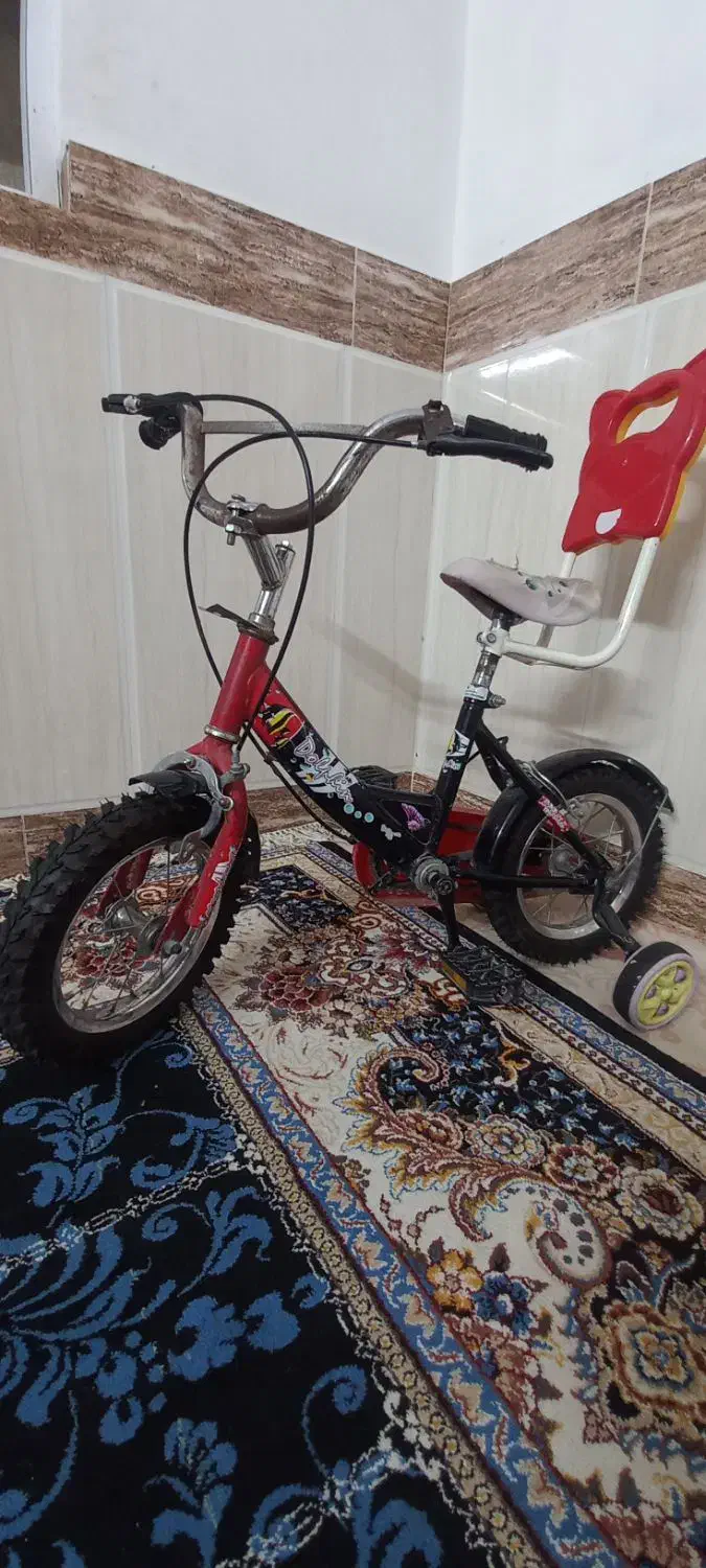 دوچرخه کودک ۱۲ با کمکی|دوچرخه، اسکیت، اسکوتر|گرگان, |دیوار