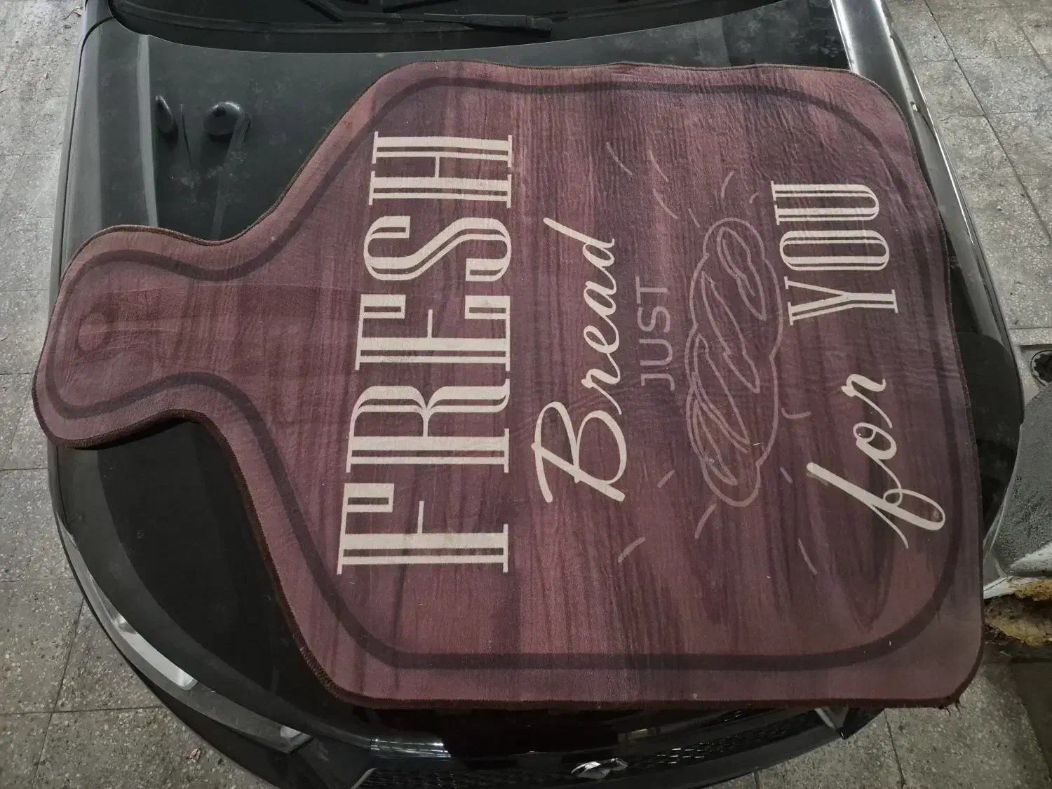 فرشینه آشپزخانه رویه مخمل درجه یک پشت چرم استپ دار|فرش|تهران, قبا|دیوار