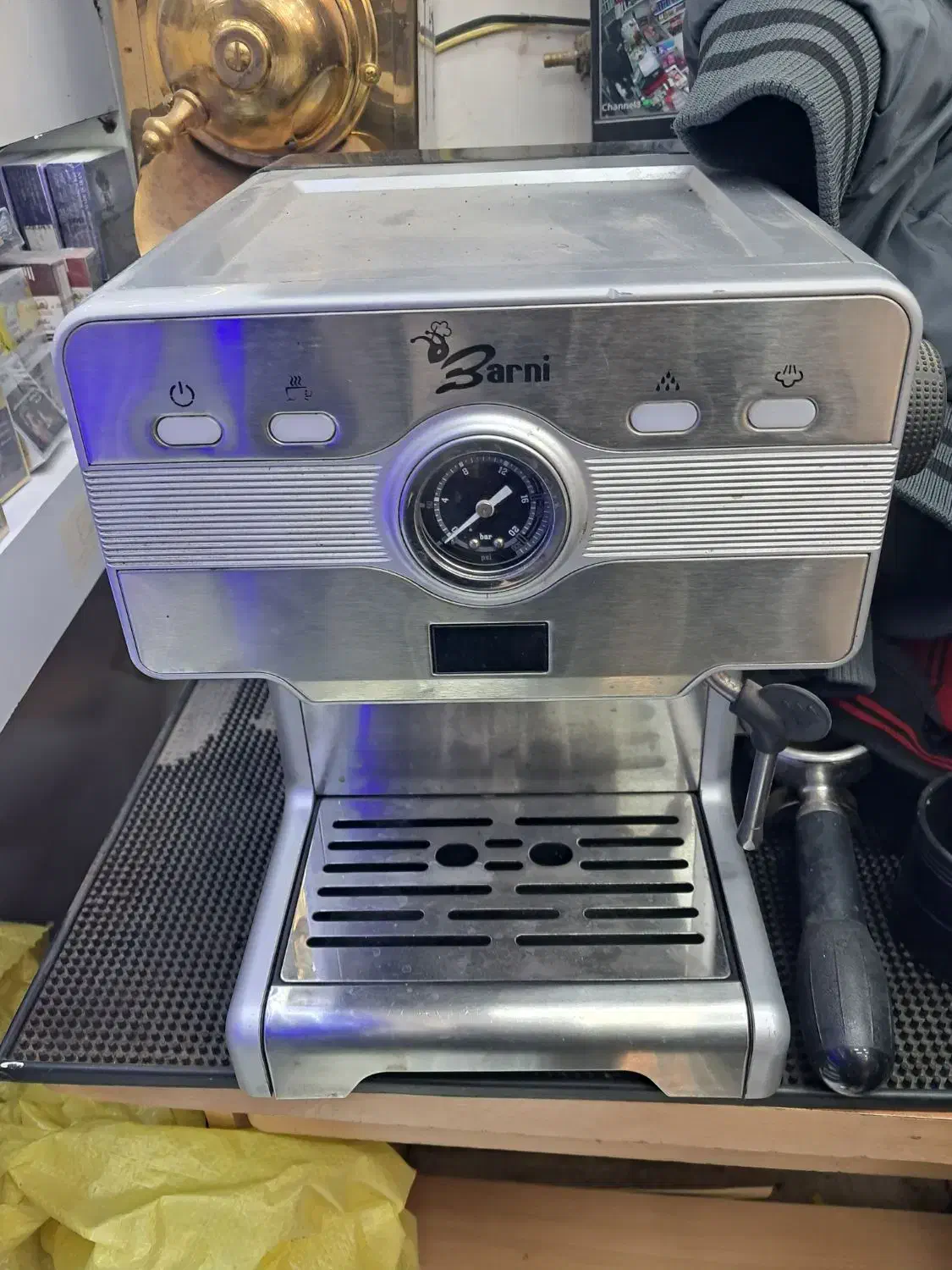 دستگاه قهوه نیمه صنعتی مارک Barni|سماور، چای‌ساز، قهوه‌ساز|شاندیز, |دیوار