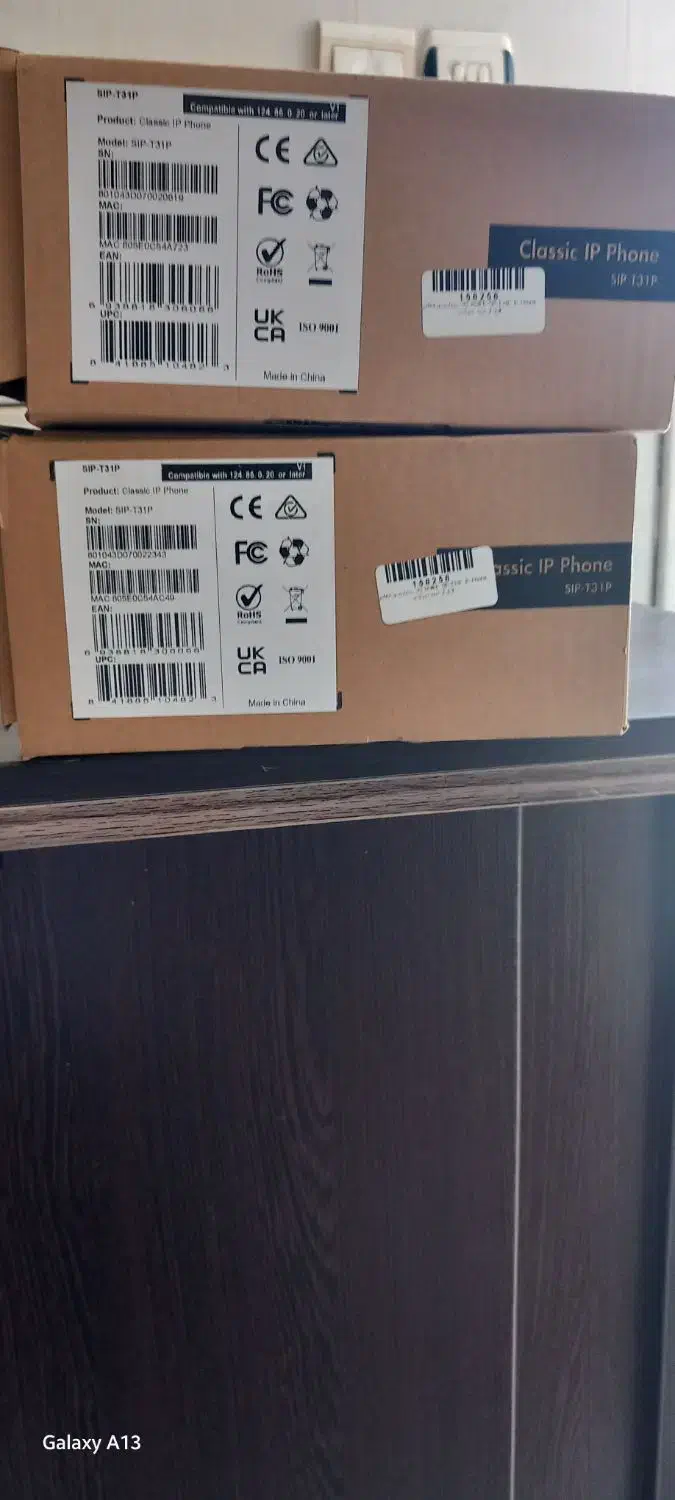 تلفن یالینک نو داخل کارتن مدل sip T31p|تلفن رومیزی|خمینیشهر, |دیوار