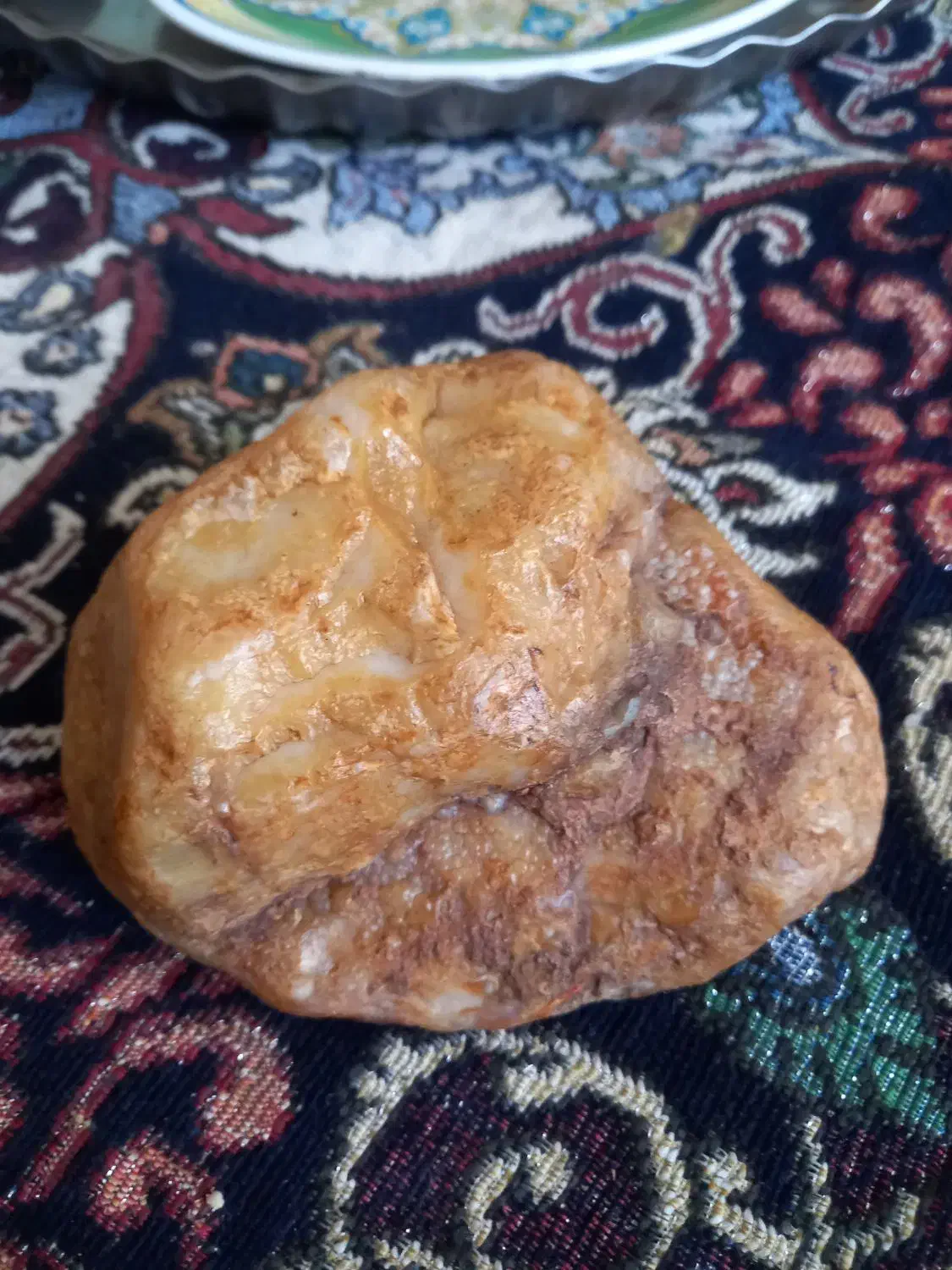 سنگ عقیق سه پوست|کلکسیون اشیاء عتیقه|کرمانشاه, |دیوار