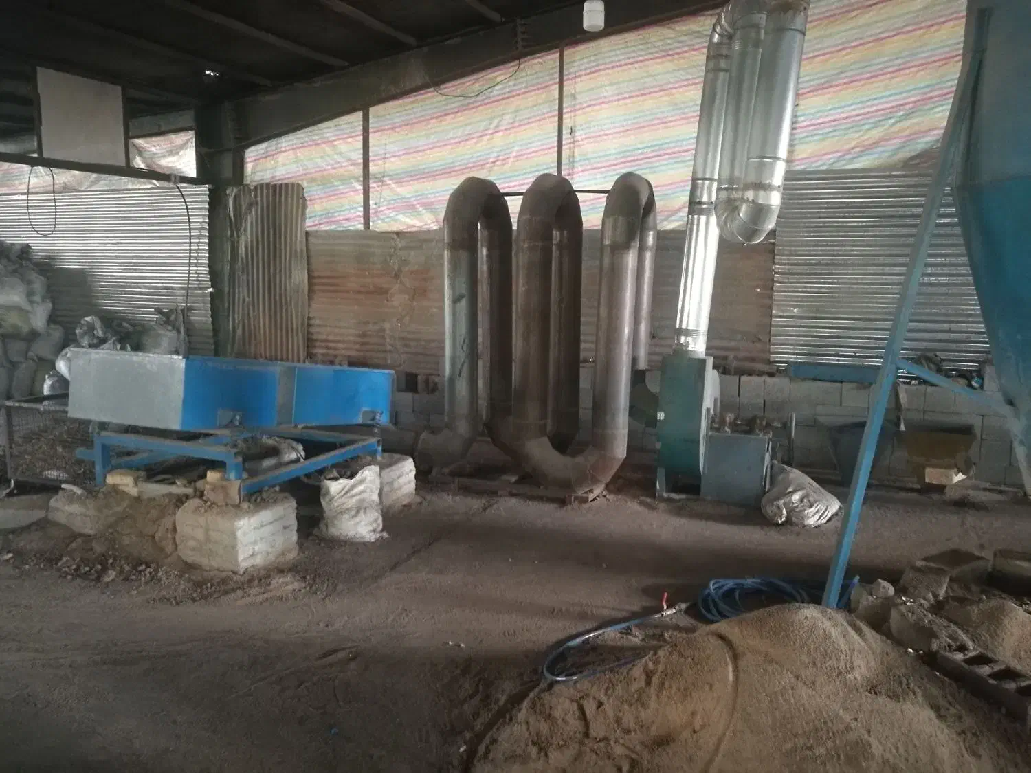 خط تولید زغال فشرده|ماشینآلات صنعتی|سرپل ذهاب, |دیوار