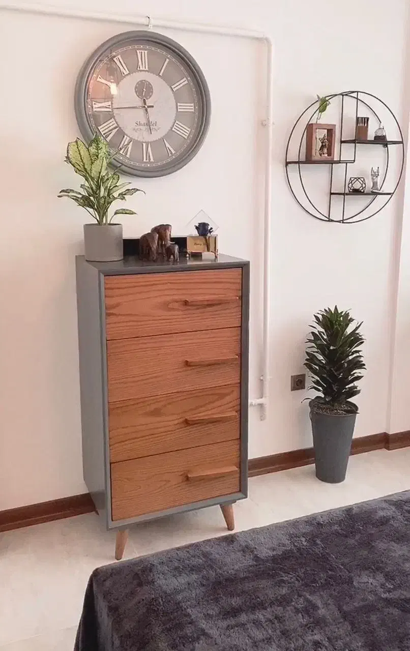 سرویس خواب تمام چوب درجه یک در حد نو|تخت و سرویس خواب|همدان, |دیوار