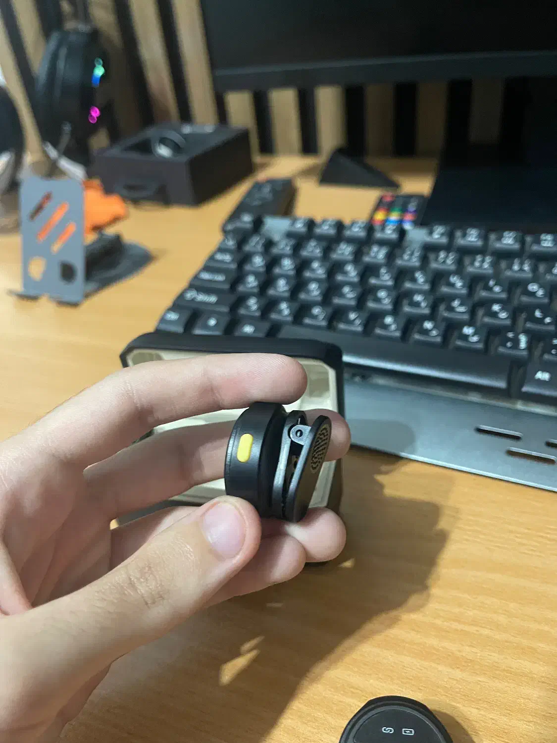 میکروفون یقه ای بی سیم|لوازم جانبی موبایل و تبلت|رشت, ساغری سازان|دیوار