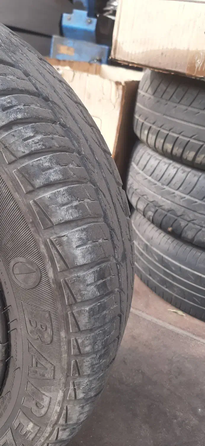 لاستیک پراید ۱۶۵|قطعات یدکی و لوازم جانبی|کرج, شهرک امام رضا (ع)|دیوار