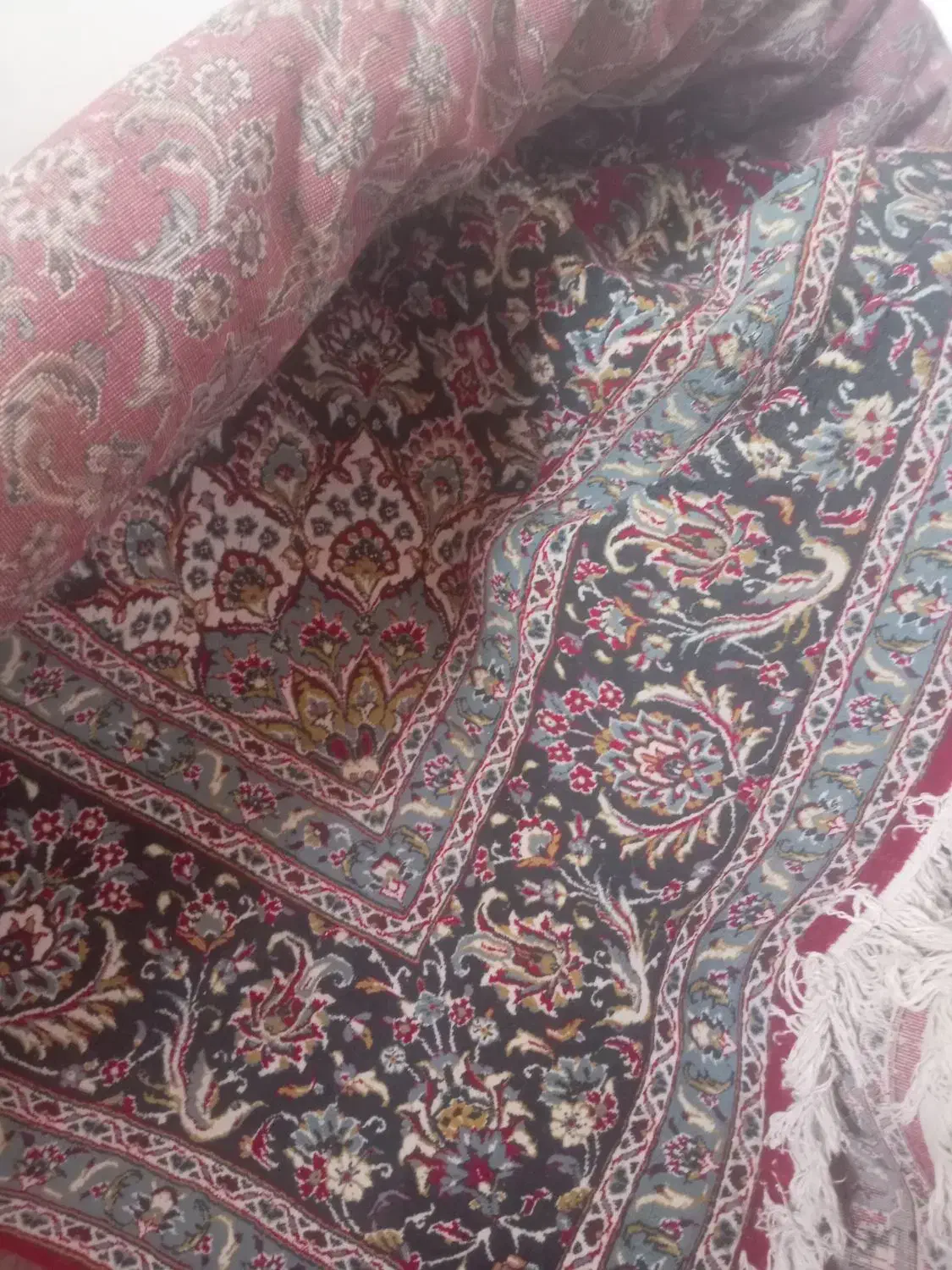 فرش قرمز ماشینی 12متری|فرش|اسفراین, |دیوار