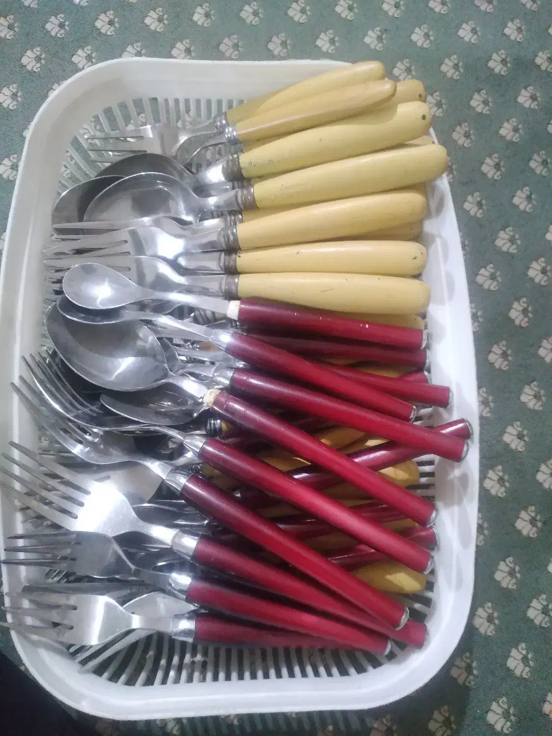 قاشق وچنگال و کارد میوه خوری|ظروف سرو و پذیرایی|ایذه, |دیوار