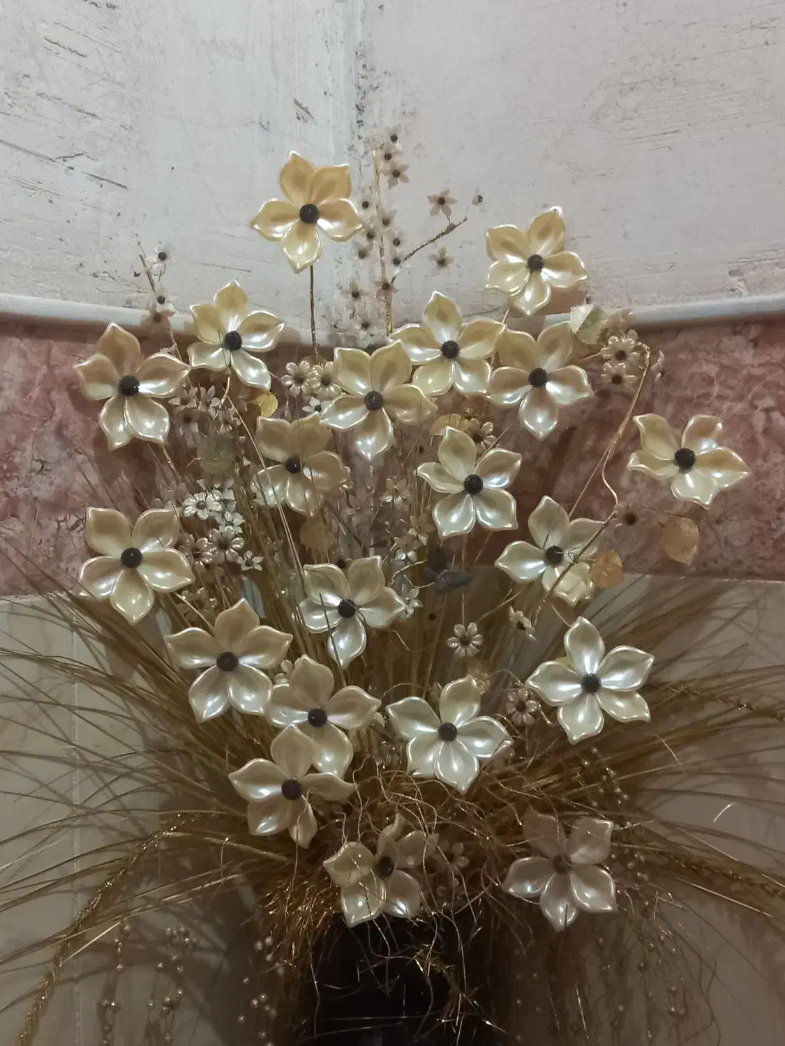 گل کریستال|گل مصنوعی|قم, سید معصوم|دیوار