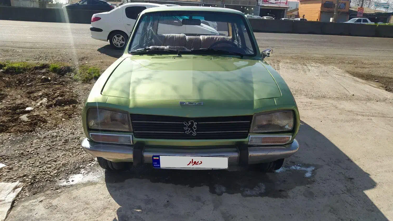 پژو 504 درجه یک|خودرو کلاسیک|شفت, |دیوار