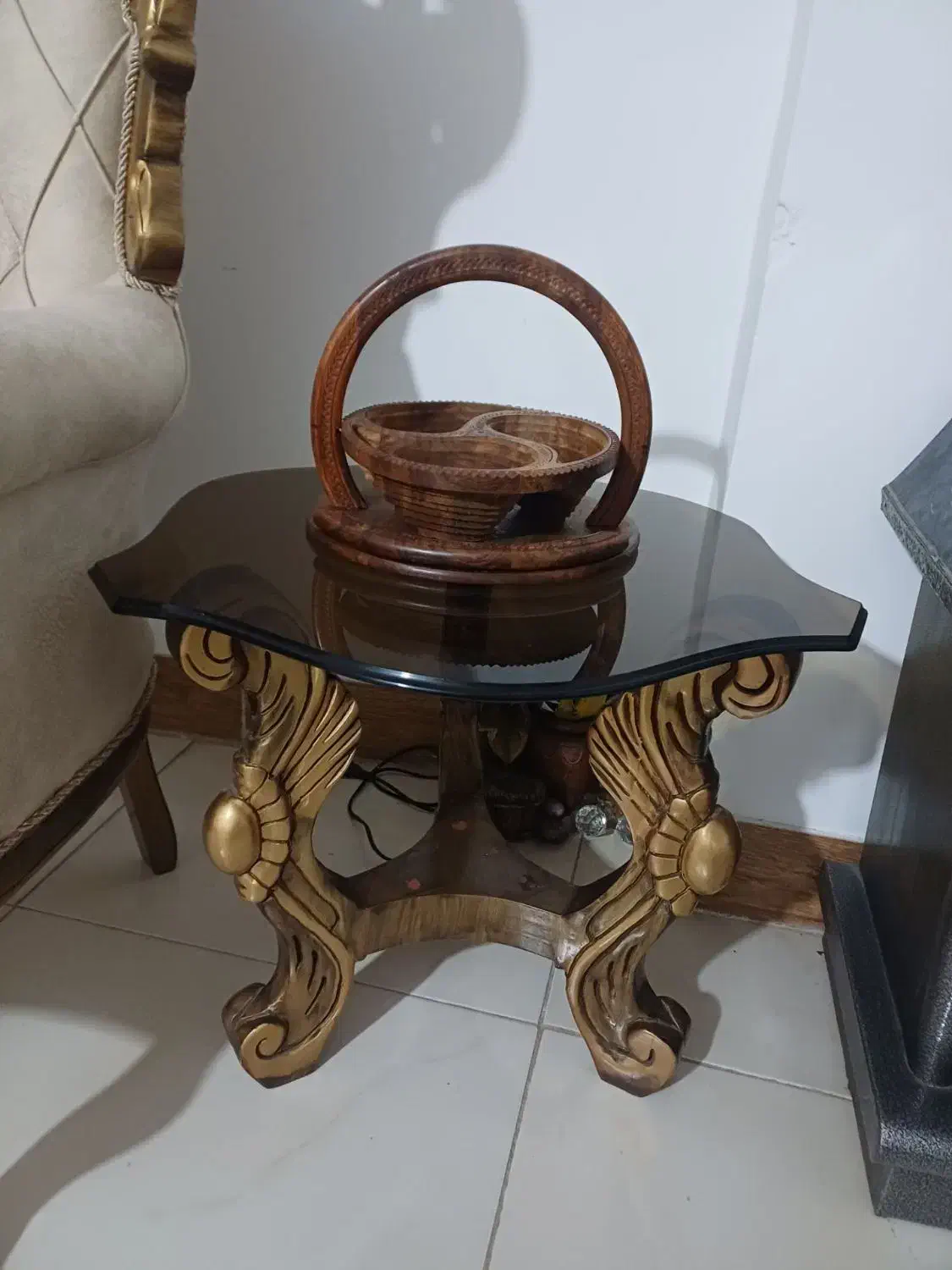 میز وگل میز|مبلمان خانگی و میز عسلی|فلاورجان, |دیوار