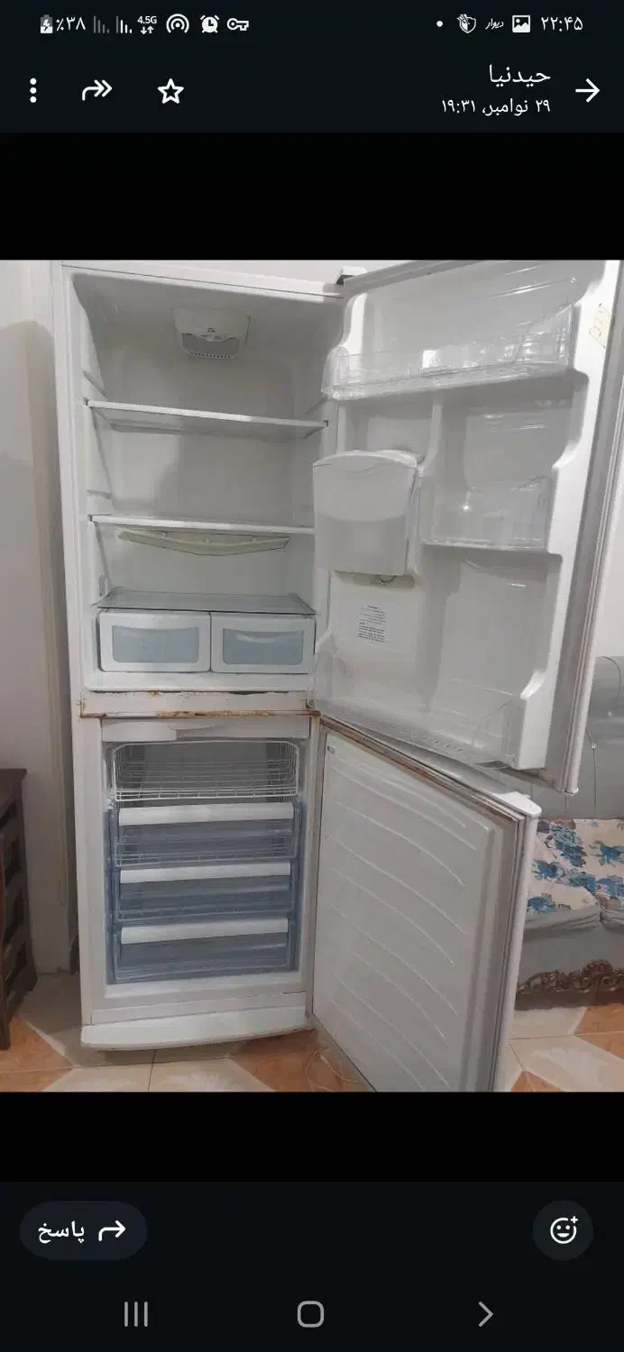 یخچال و ۲ عدد بخاری باهم فروخته میشه|یخچال و فریزر|تهران, جیحون|دیوار