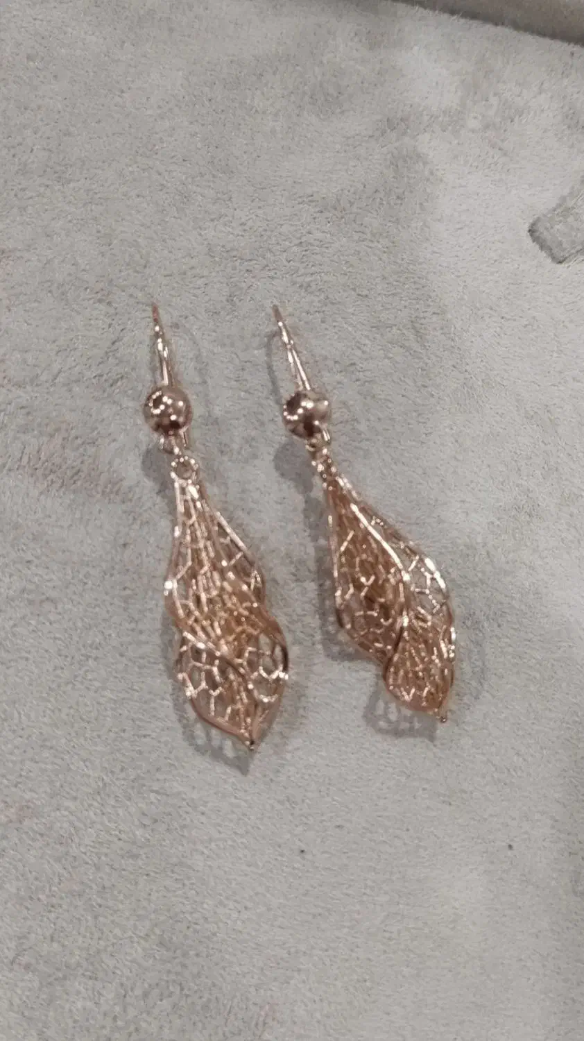 گوشواره ژوپینگ رنگ ثابت ضد حساسیت|بدلیجات|کرج, شهرک مترو|دیوار