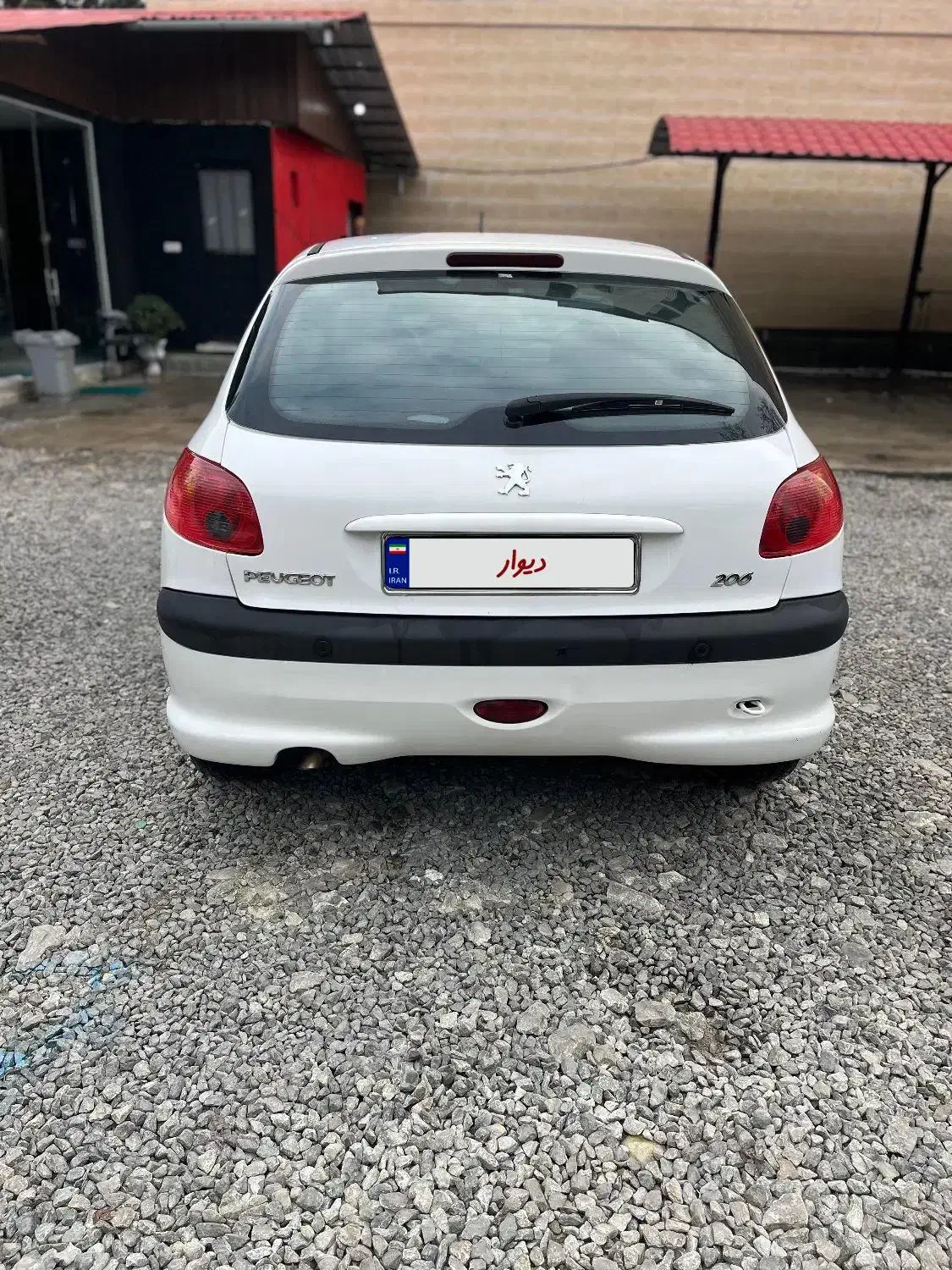 ۲۰۶ تیپ ۵ مدل ۱۳۹۶|خودرو سواری و وانت|نوشهر, |دیوار