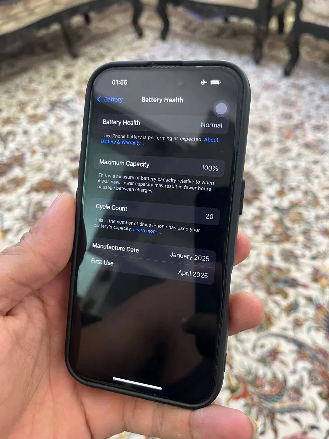 iPhone 16 normal|موبایل|قم, پردیسان|دیوار