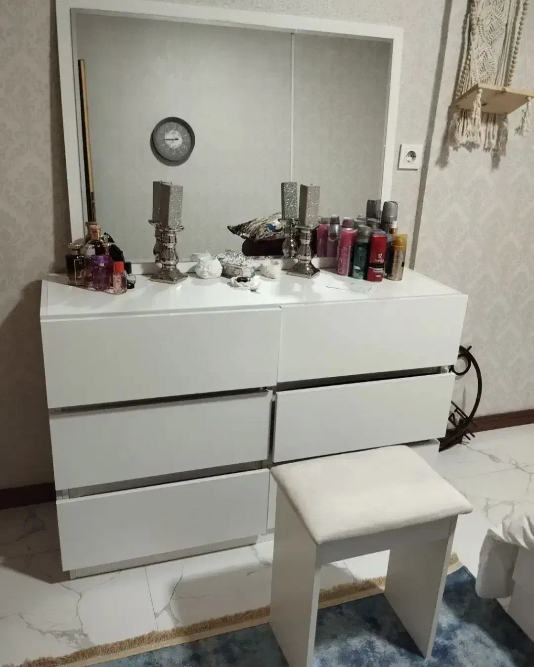 سرویس خواب دو نفره|تخت و سرویس خواب|مشهد, چهارچشمه|دیوار