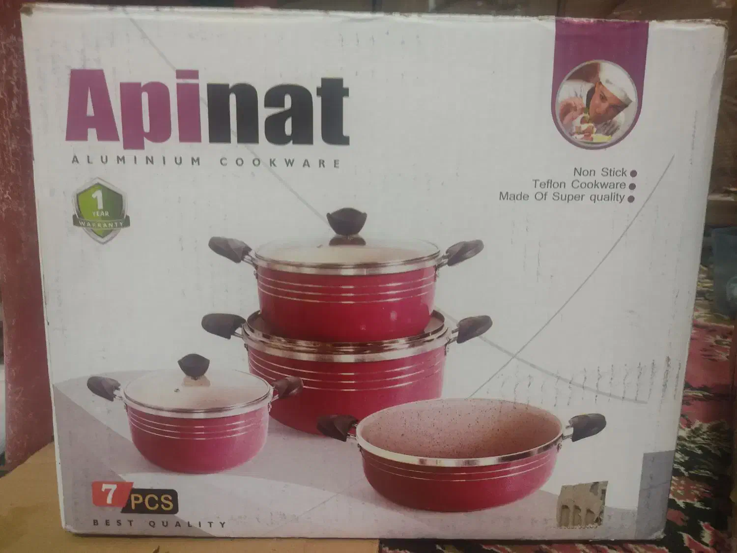 ست قابلمه و ماهیتابه|ظروف پخت‌وپز|ایذه, |دیوار