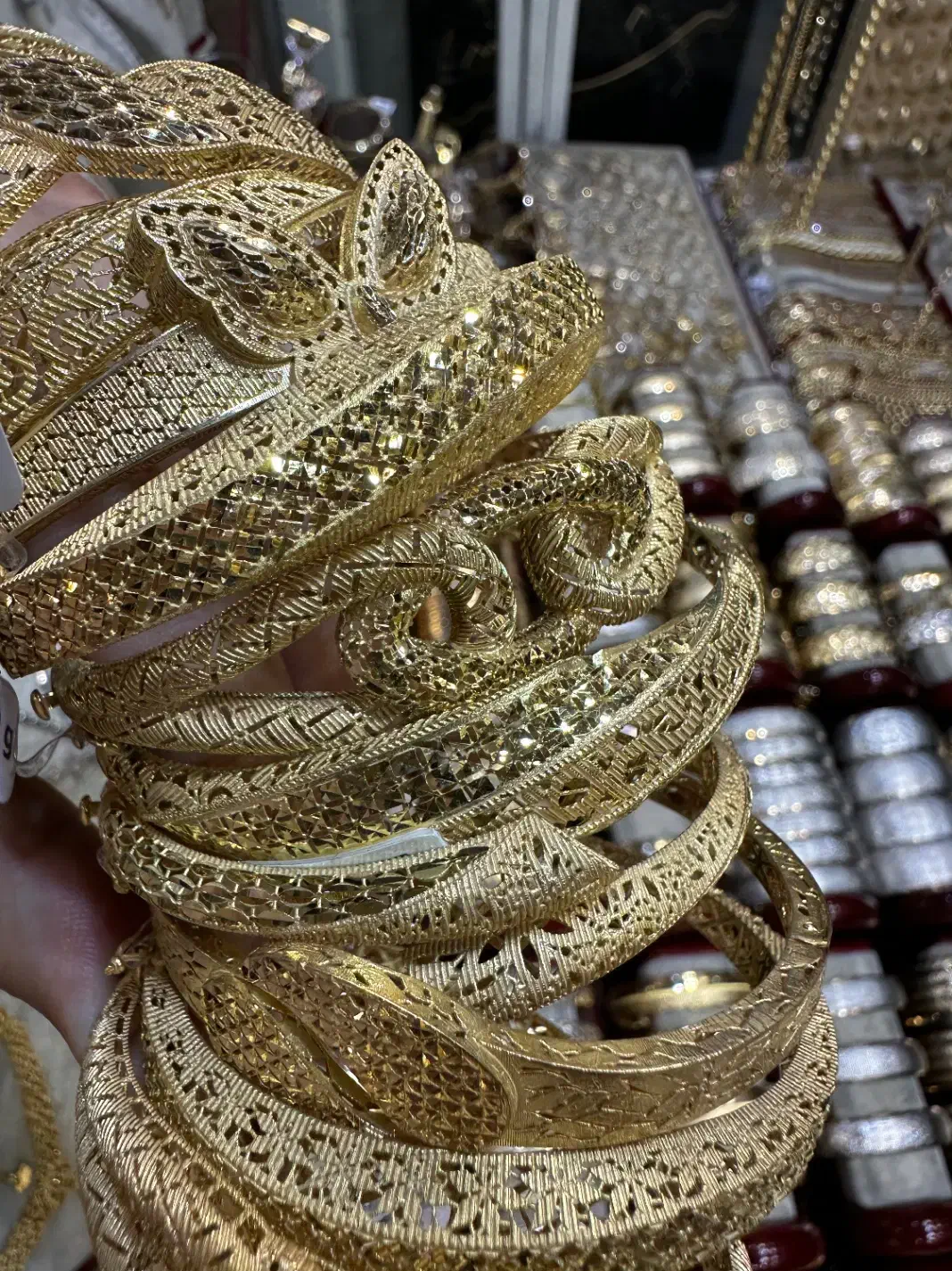 دستبند دنیز 9گرم فقط ۵درصد طلا بدون اجرت|جواهرات|تهران, شهرک ولیعصر شمالی|دیوار