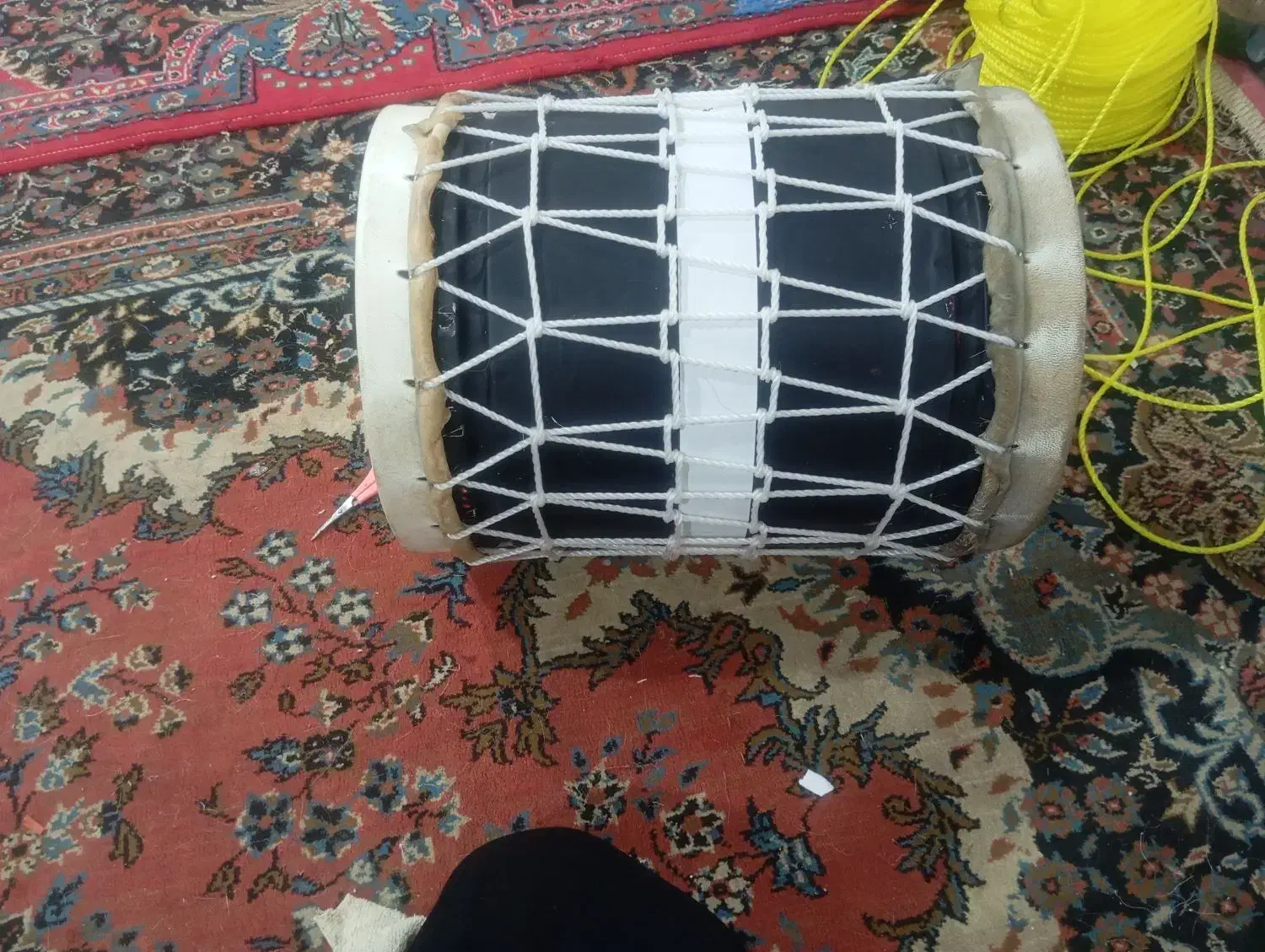 کارگاه دمام سازی زنگنه|سازهای سنتی|برازجان, |دیوار