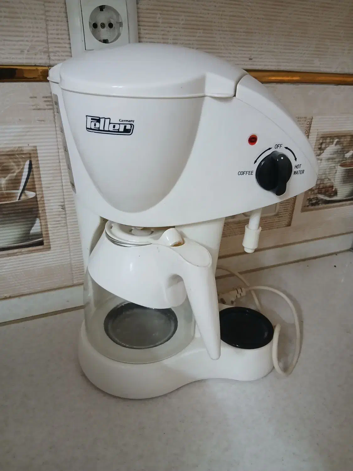 قهوه ساز فلر|سماور، چای‌ساز، قهوه‌ساز|قم, باجک یک|دیوار