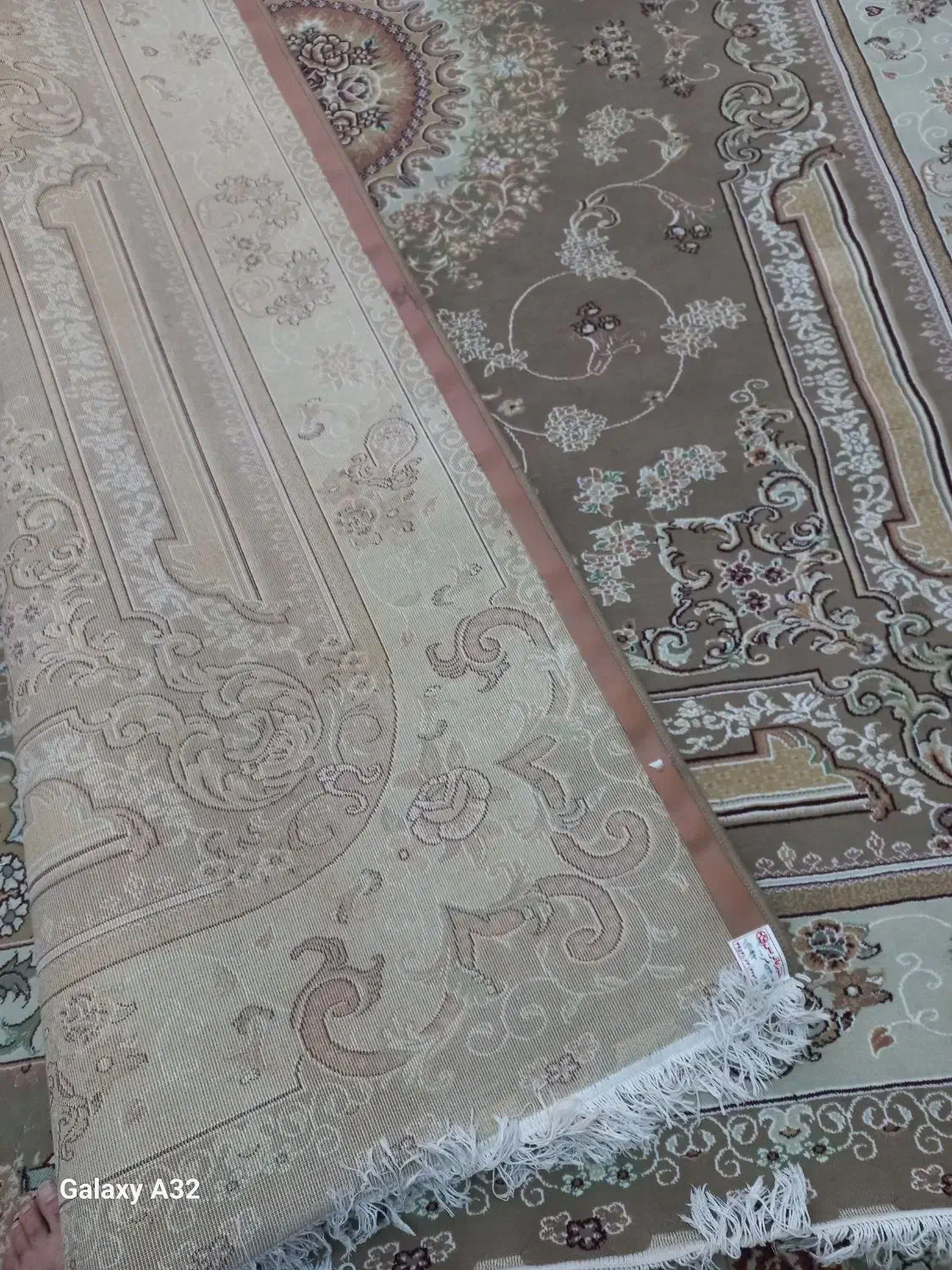 فروش فرش ماشینی گل ابریشم برجسته|فرش|کرج, حصارک پایین|دیوار