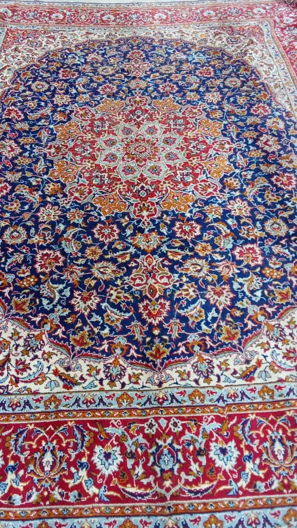 فرش ماشینی ۱۲ متری سالم، ابعاد ۳ در ۴|فرش|اصفهان, شاهزید|دیوار