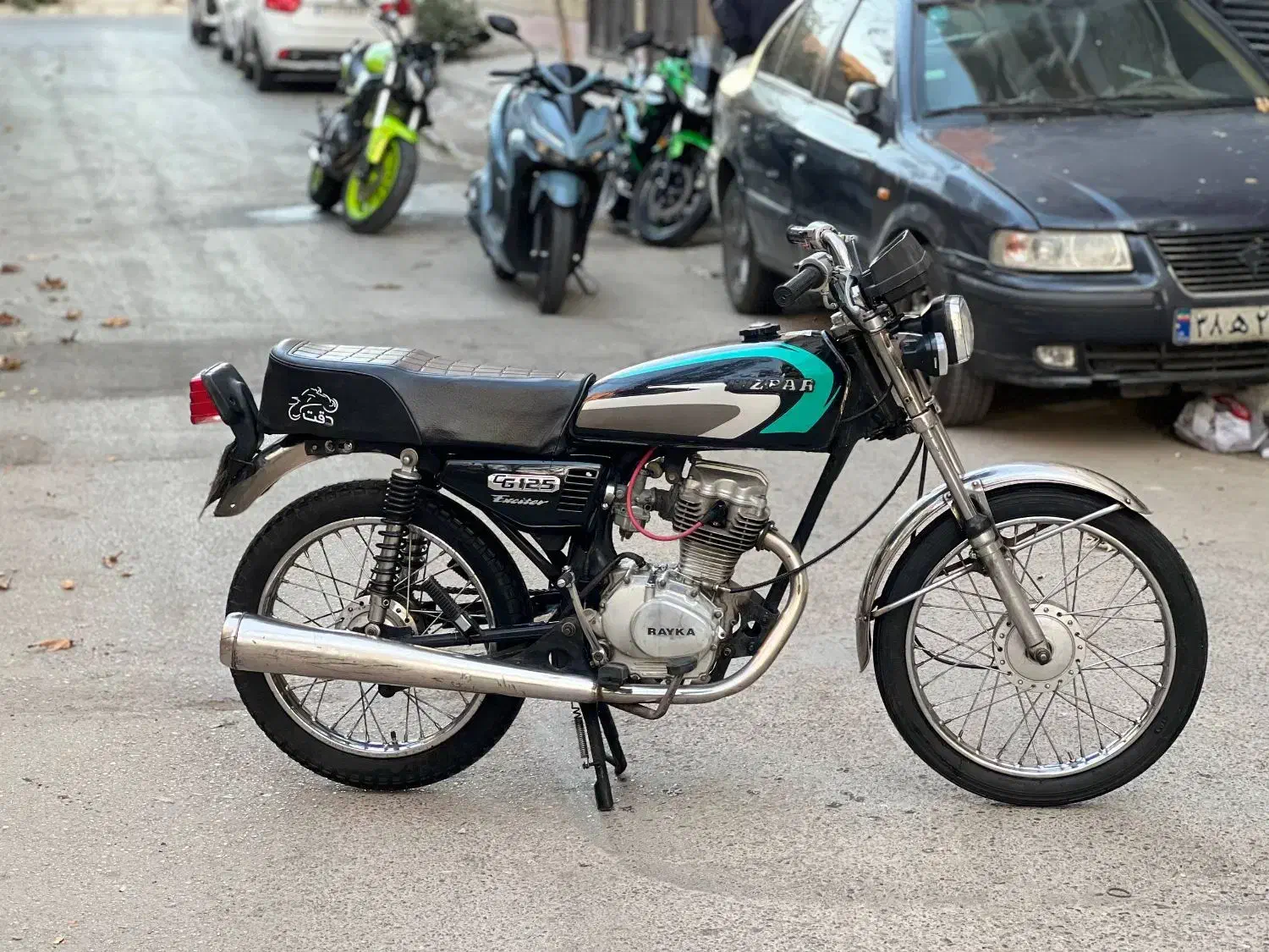 هندا ۱۲۵|موتورسیکلت|مشهد, ولیعصر (شهرک غرب)|دیوار