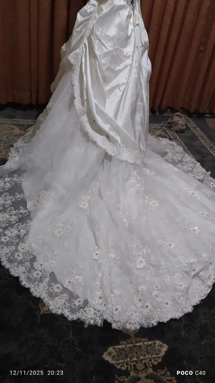 لباس عروس|لباس|خزل, |دیوار