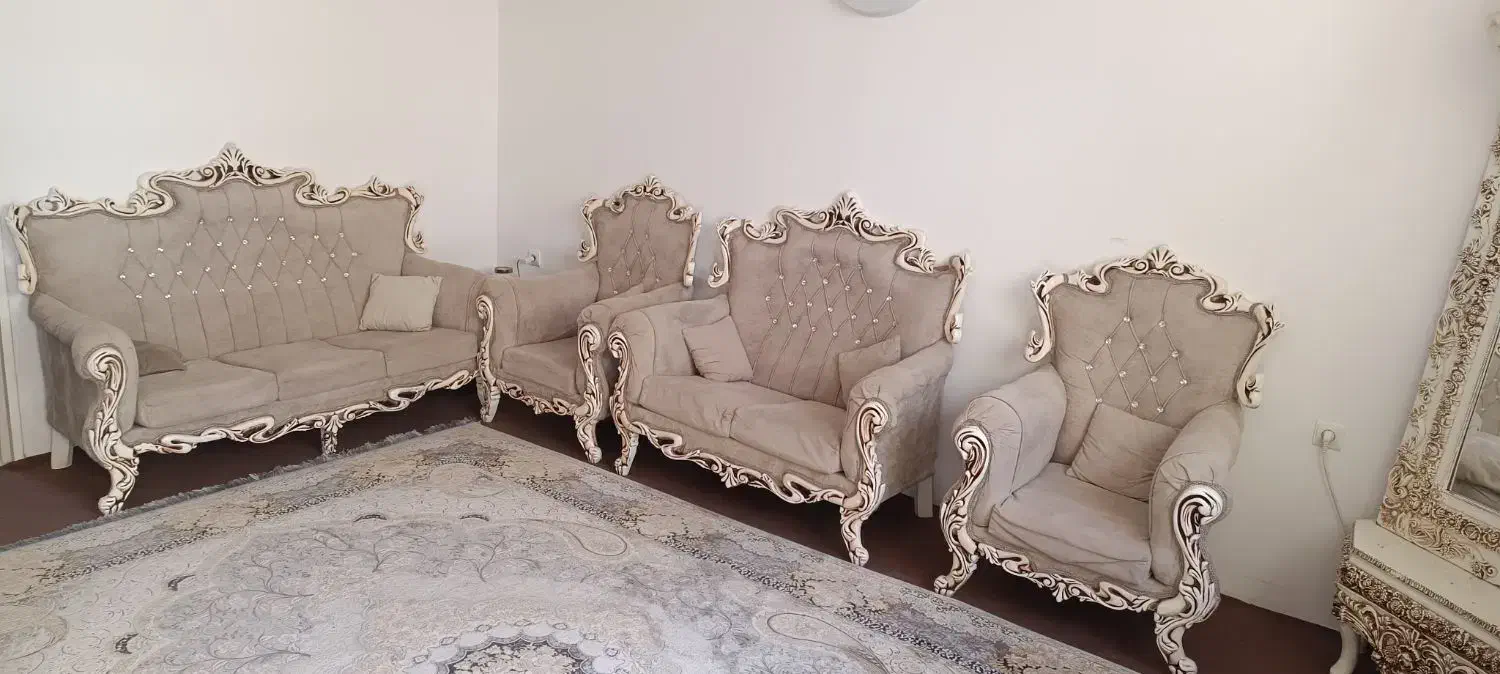 مبل سلطنتی|مبلمان خانگی و میز عسلی|سنندج, |دیوار