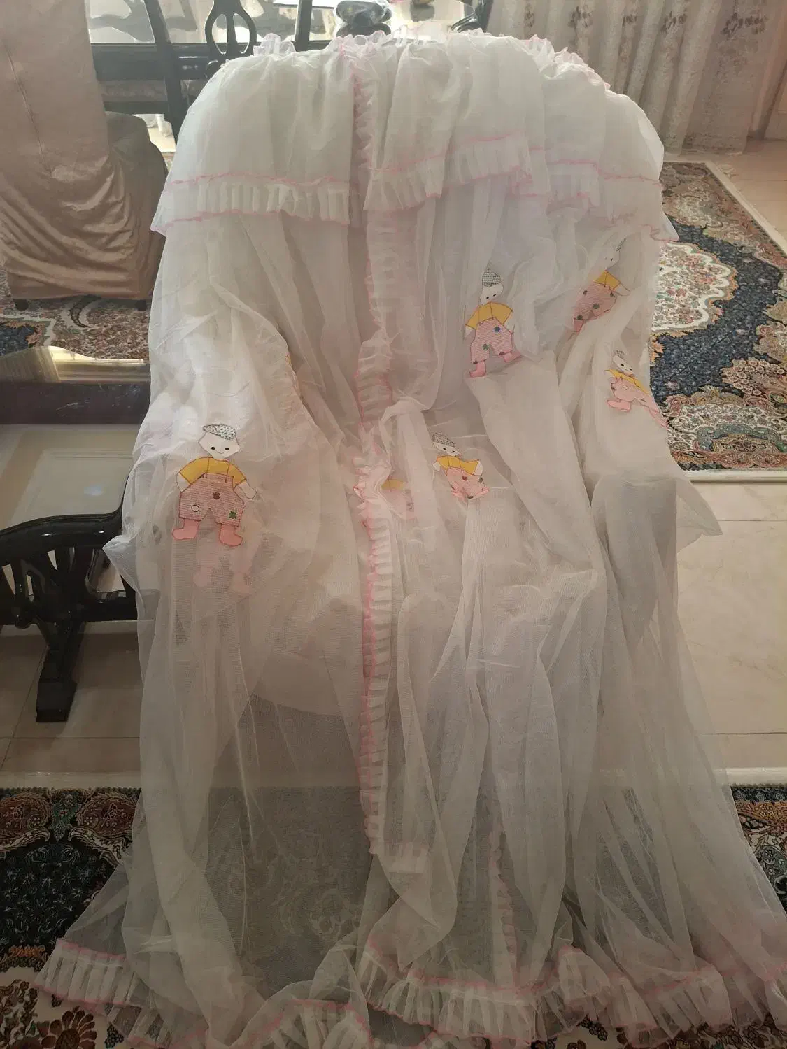 پشه بند تخت نوزاد|اسباب و اثاث بچه|شیراز, خلدبرین|دیوار