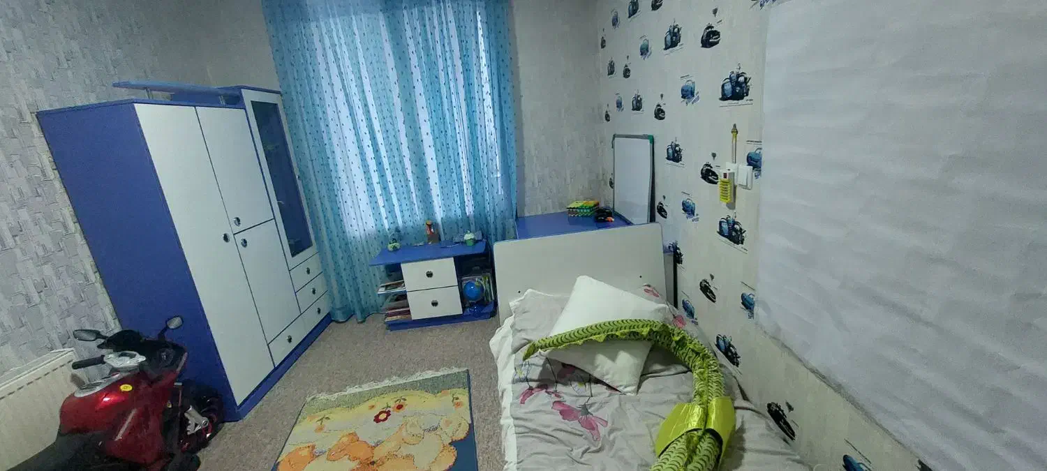 سرویس خواب کامل نوجوان قابل تبدیل به کودک|تخت و سرویس خواب|شهرکرد, |دیوار