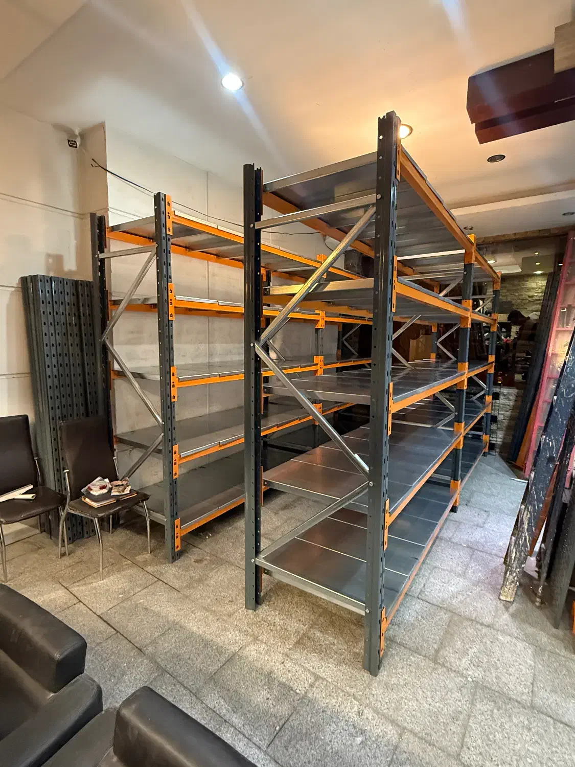 فروش راک صنعتی انبار دست دوم قفسه|فروشگاه و مغازه|مشهد, عامل|دیوار