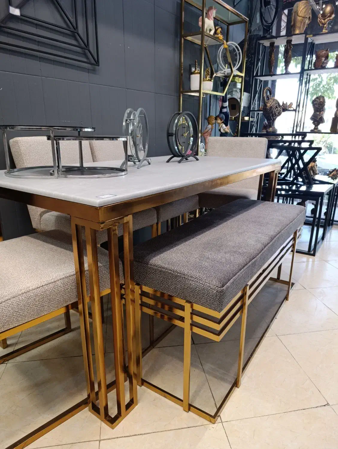 غذاخوری.صندلی غذا خوری فلز .میز.فورتیک|میز و صندلی غذاخوری|مشهد, شهرک رازی (شهرک غرب)|دیوار