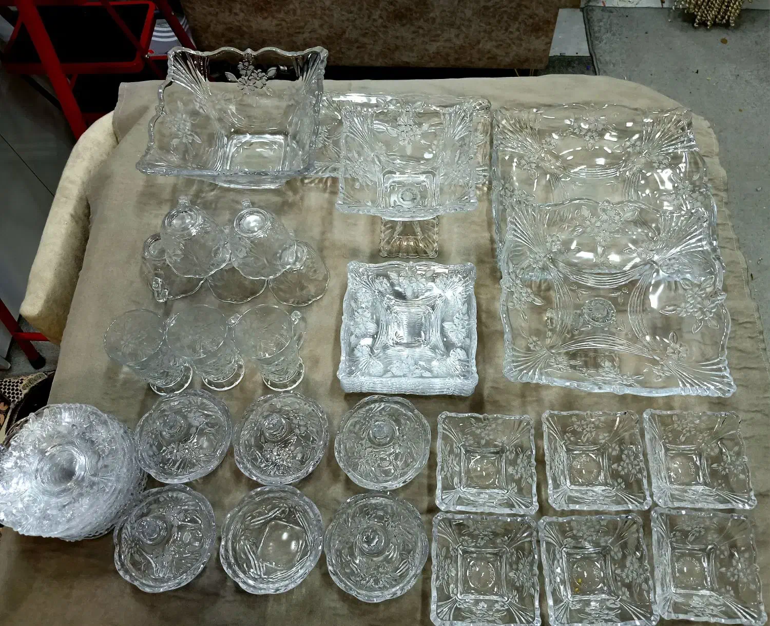 سرویس ۶نفره آتلانتیس|ظروف سرو و پذیرایی|گلستان (تهران), |دیوار